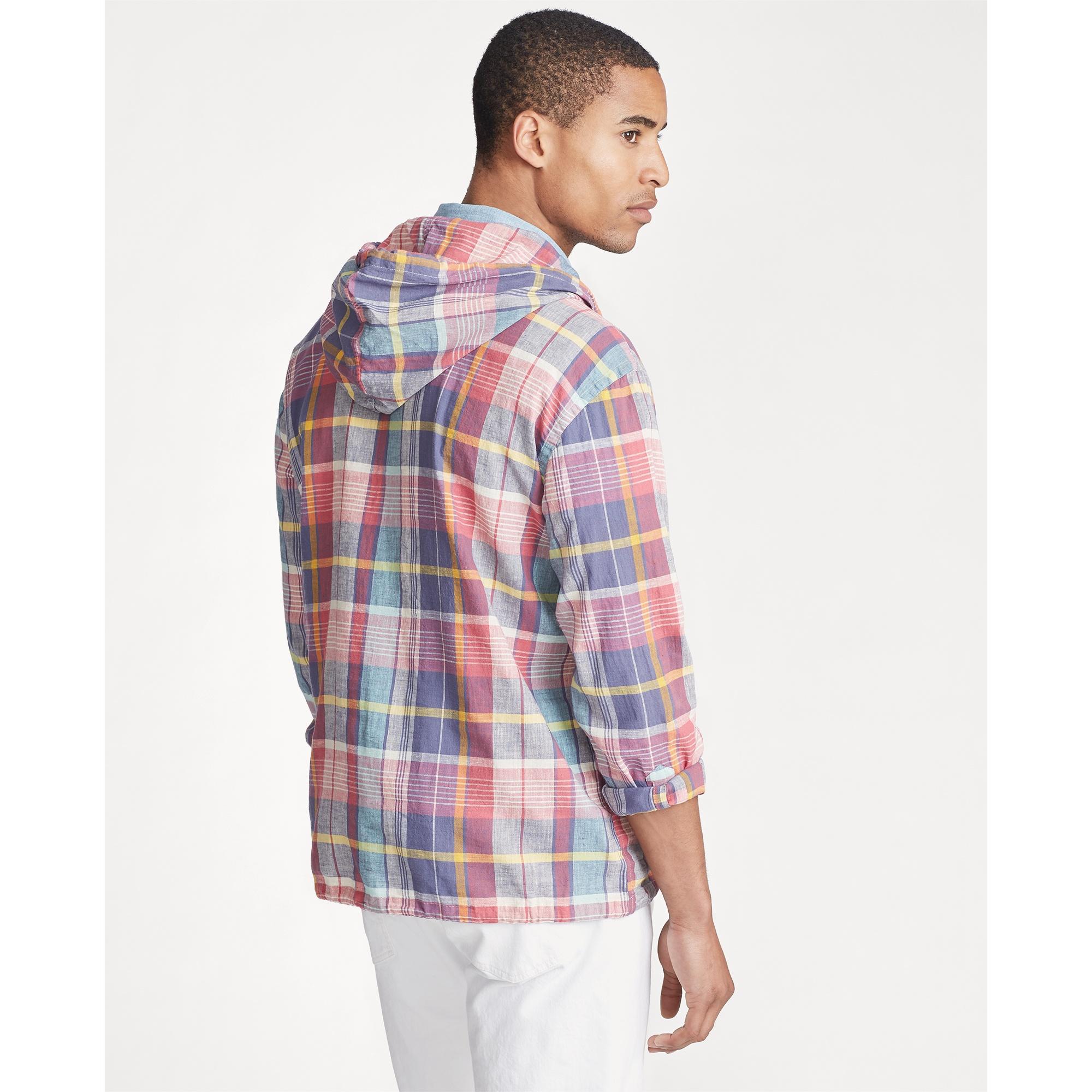 Polo Ralph Lauren Cotton Madras Hooded 