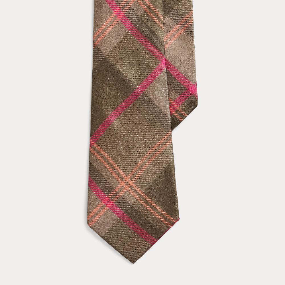 Cravate en soie écossaise Ralph Lauren Purple Label pour homme en coloris  Marron | Lyst