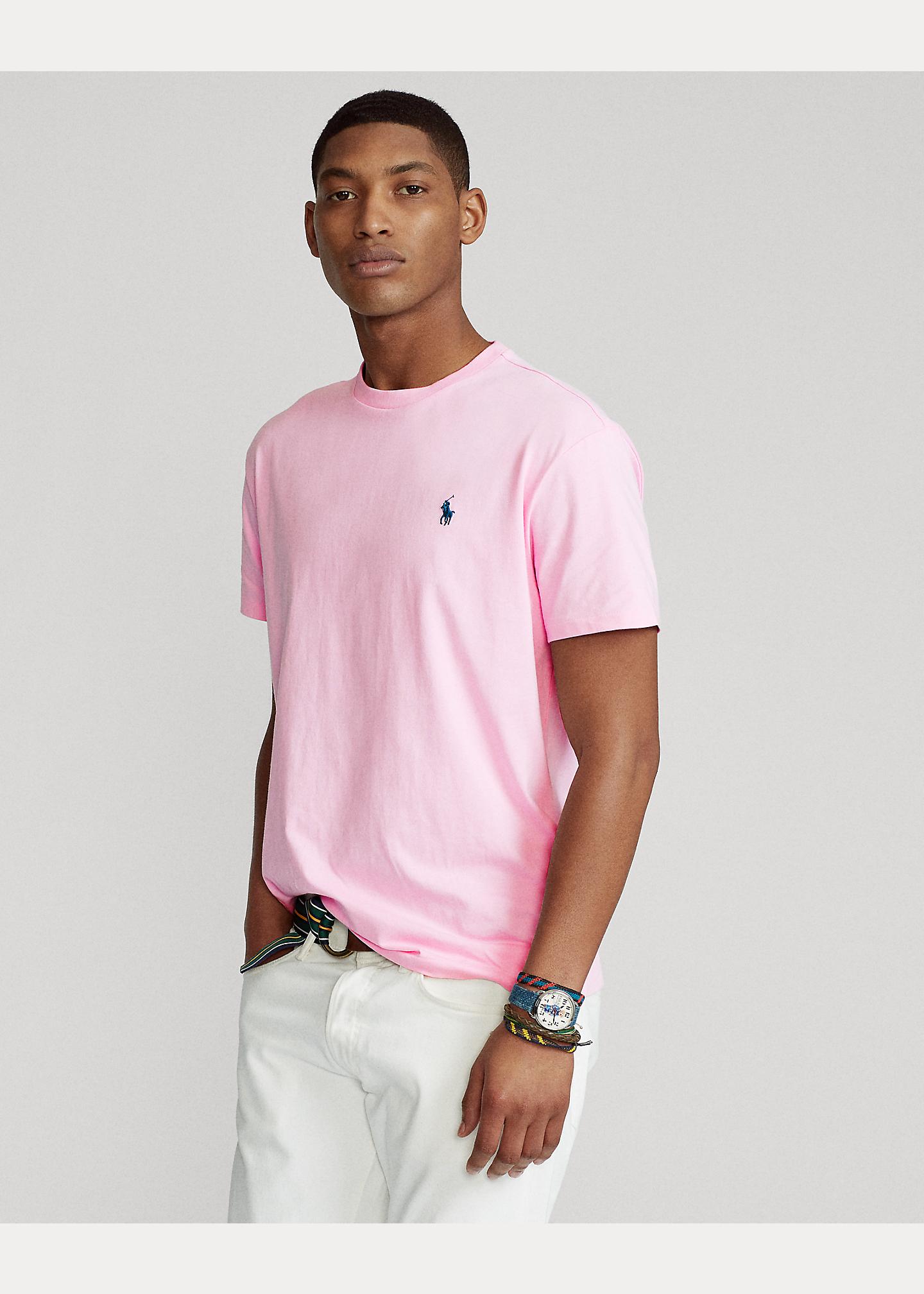 T-shirt classique poney en jersey Polo Ralph Lauren en coloris Rose | Lyst