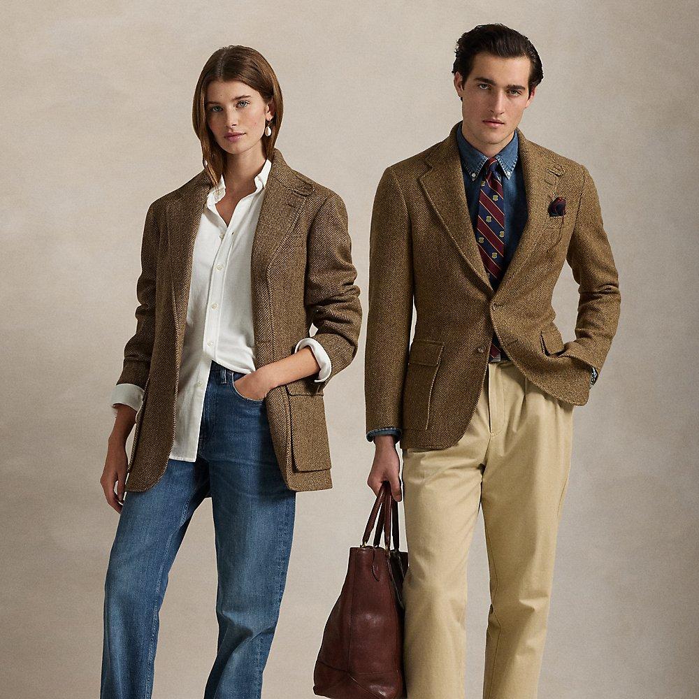 Ralph Lauren The Rl67 Herringbone Jacket for Men | Lyst UK