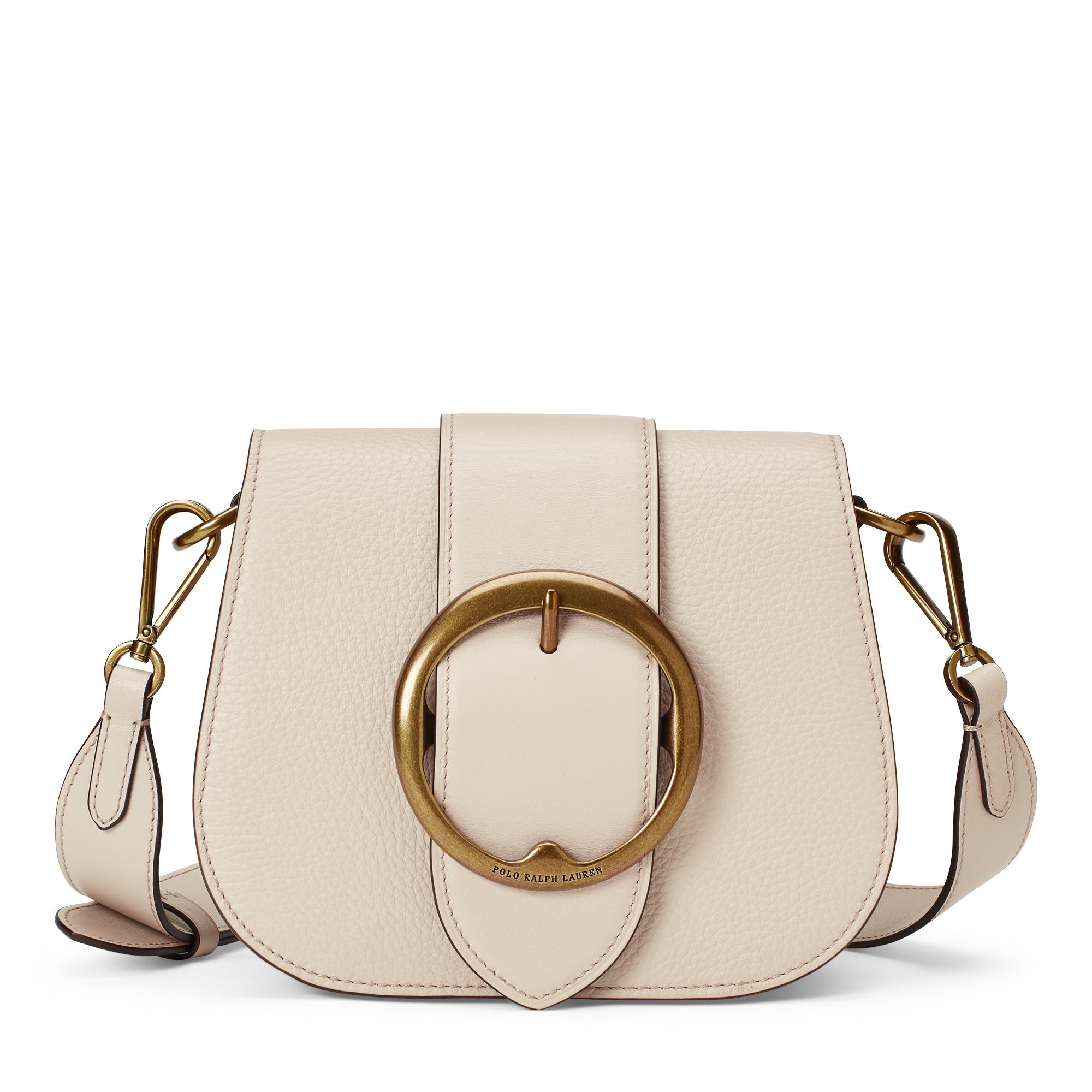 Ralph lauren pebbled leather lennox bag sale