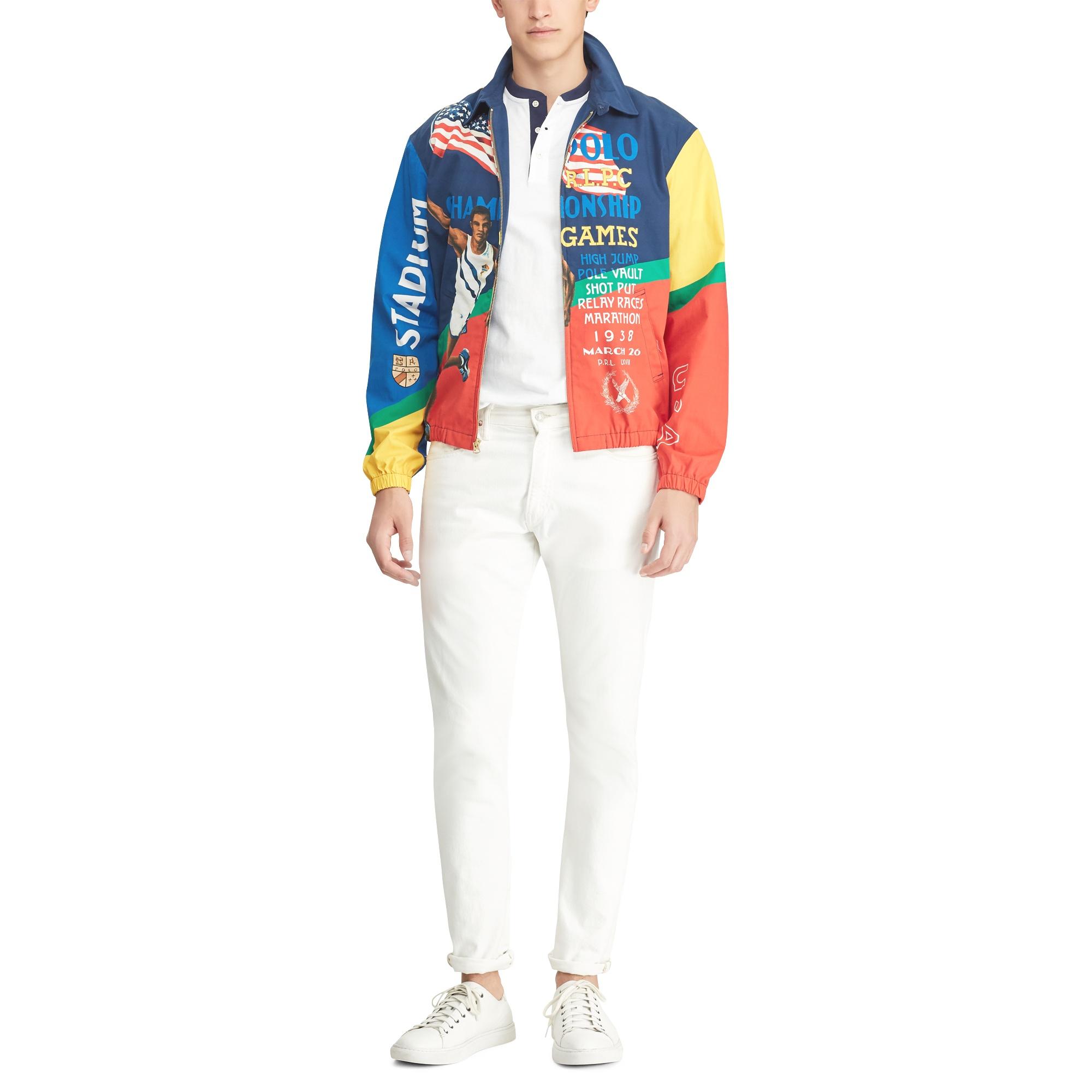 ralph lauren bayport graphic windbreaker
