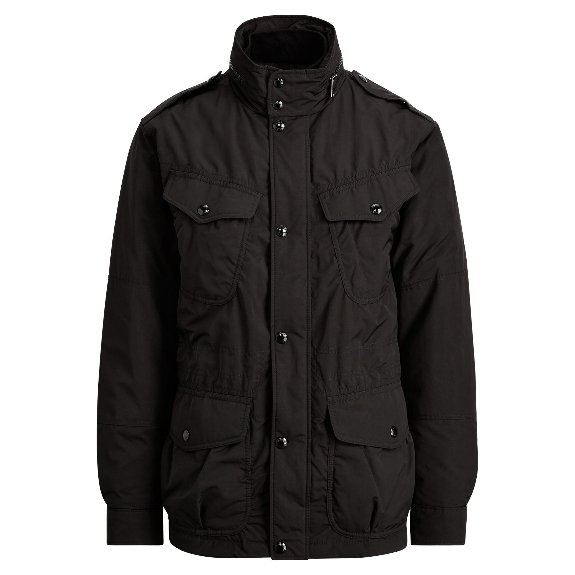 Polo Ralph Lauren Synthetic Down Field Jacket in Black for Men - Lyst