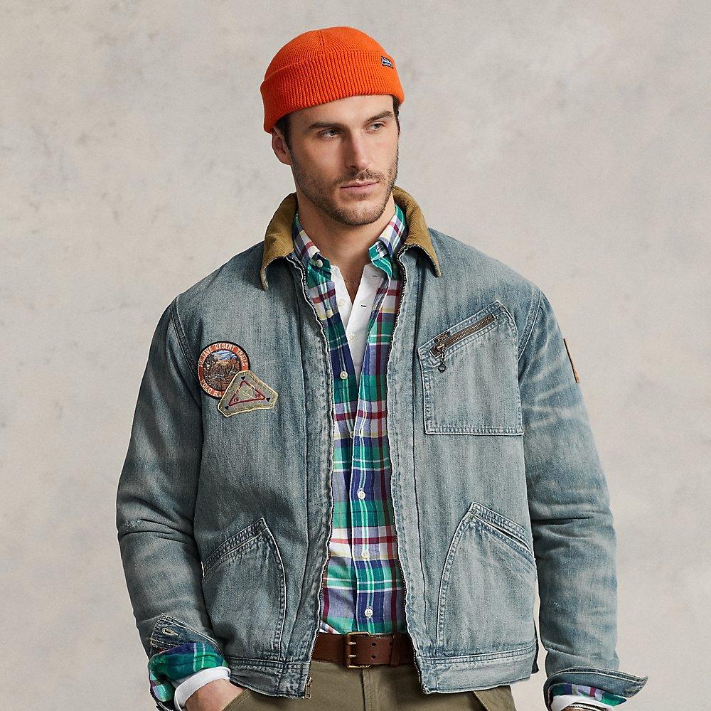 Polo Ralph Lauren Ralph Lauren Denim Full-zip Jacket in Blue for Men | Lyst