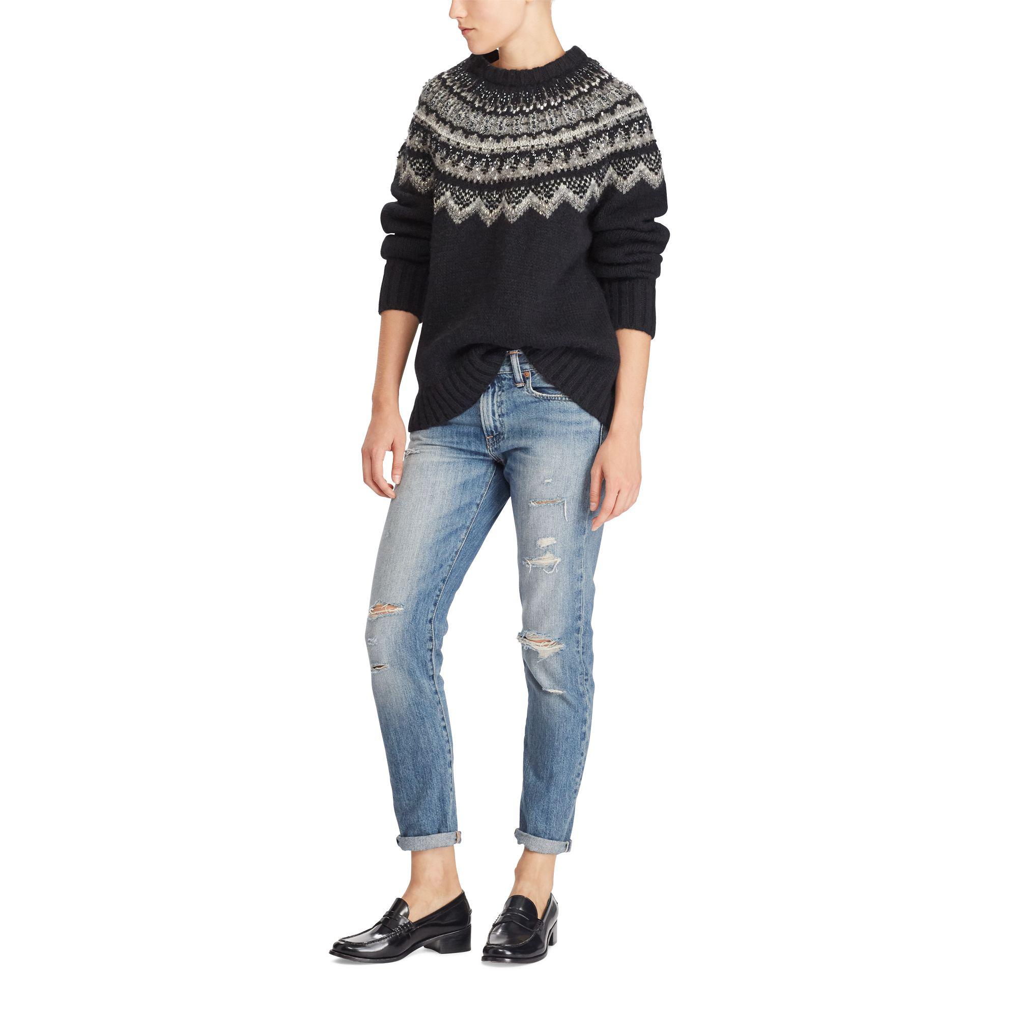 ralph lauren nordic sweater