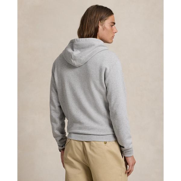 Polo Ralph Lauren Big Pony Loopback Fleece Hoodie in Grey for Men Lyst UK