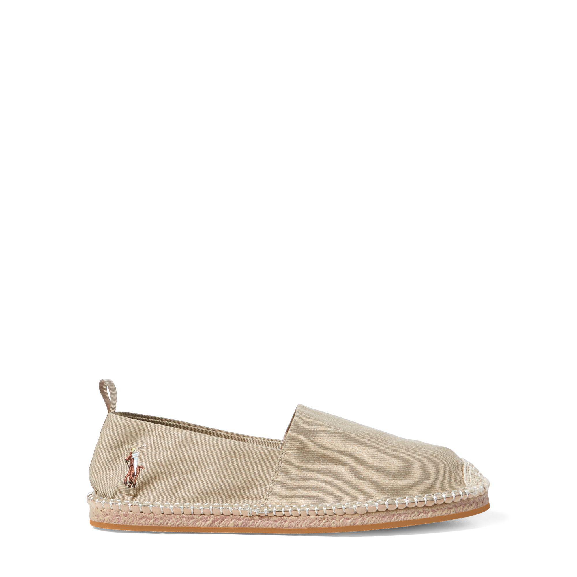 barron washed twill espadrille
