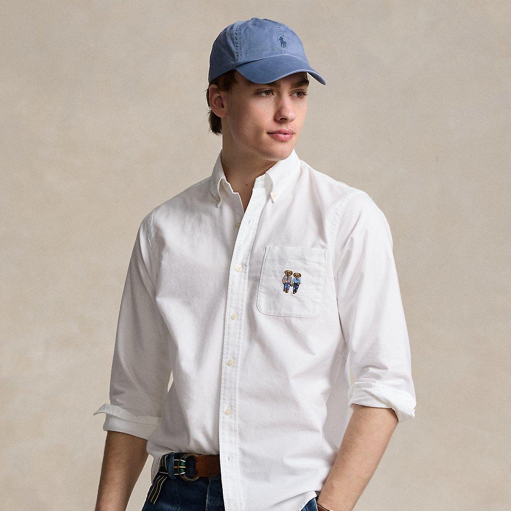 Ralph Lauren The Ralph & Ricky Bear Shirt in White for Men | Lyst