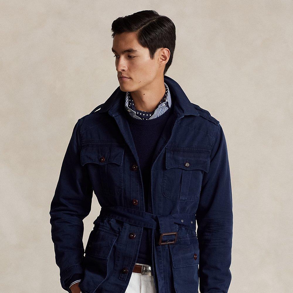 Veste Utilitaire Ceinturée En Sergé Ralph Lauren pour homme en