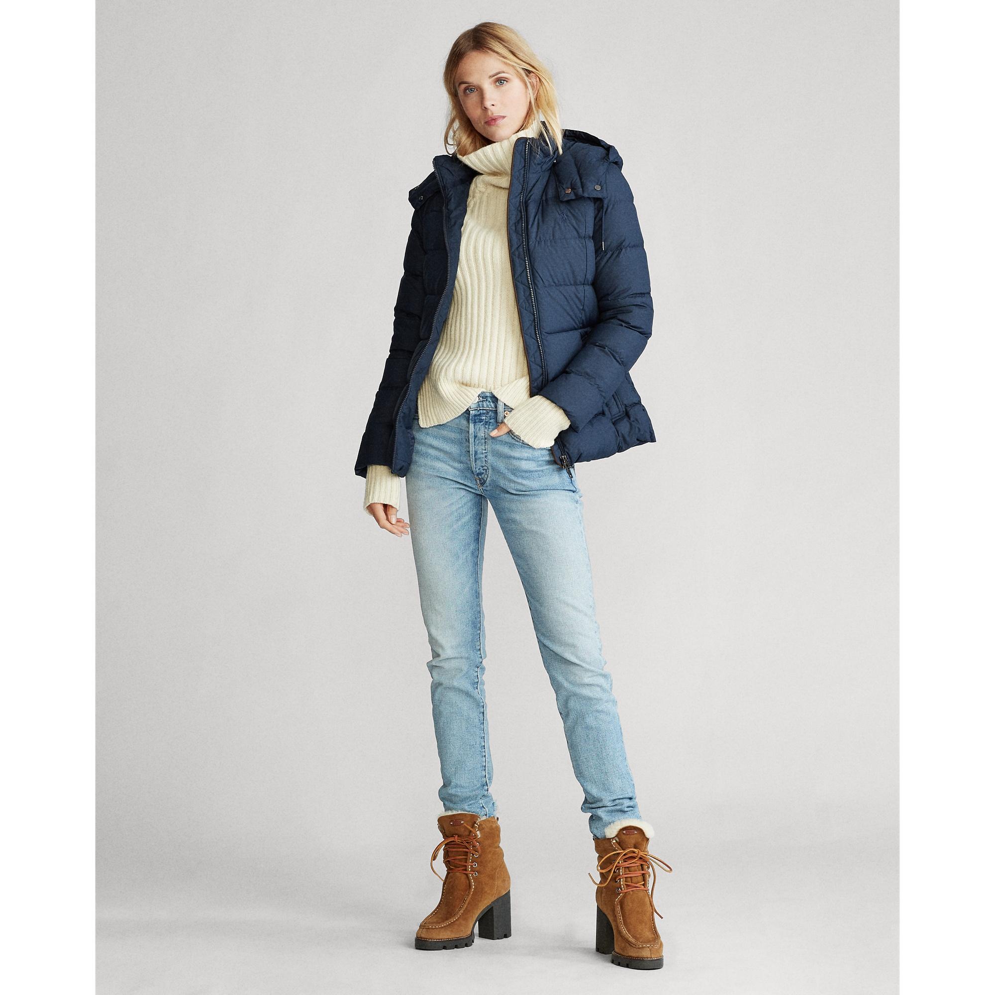 Ralph Lauren Belmont Down-fill Jacket in Blue | Lyst