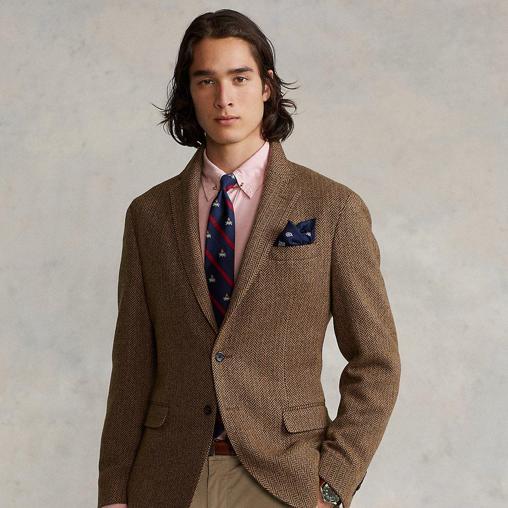 ralph lauren herringbone jacket