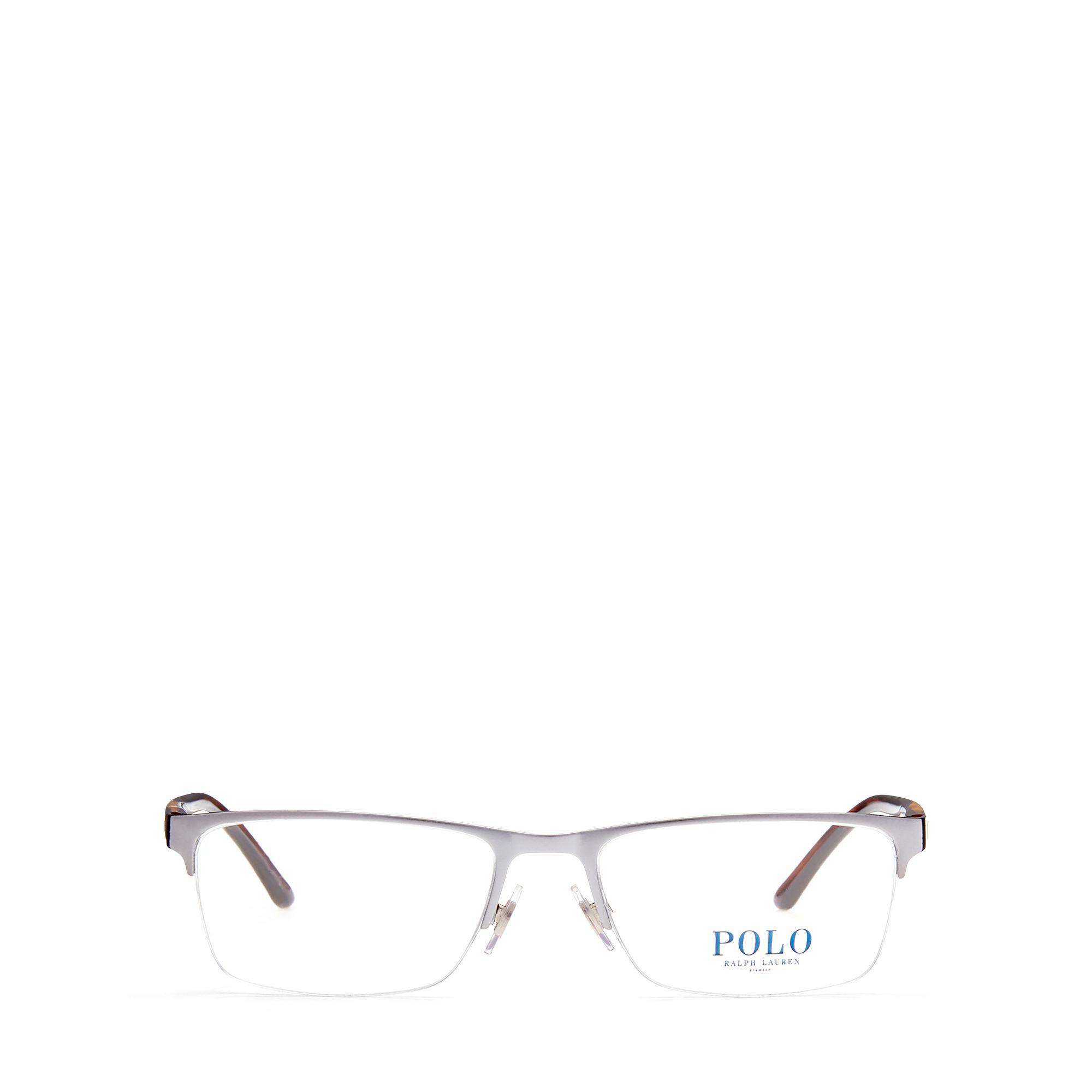 Polo Ralph Lauren Rubber Rimless Rectangular Eyeglasses for Men - Lyst