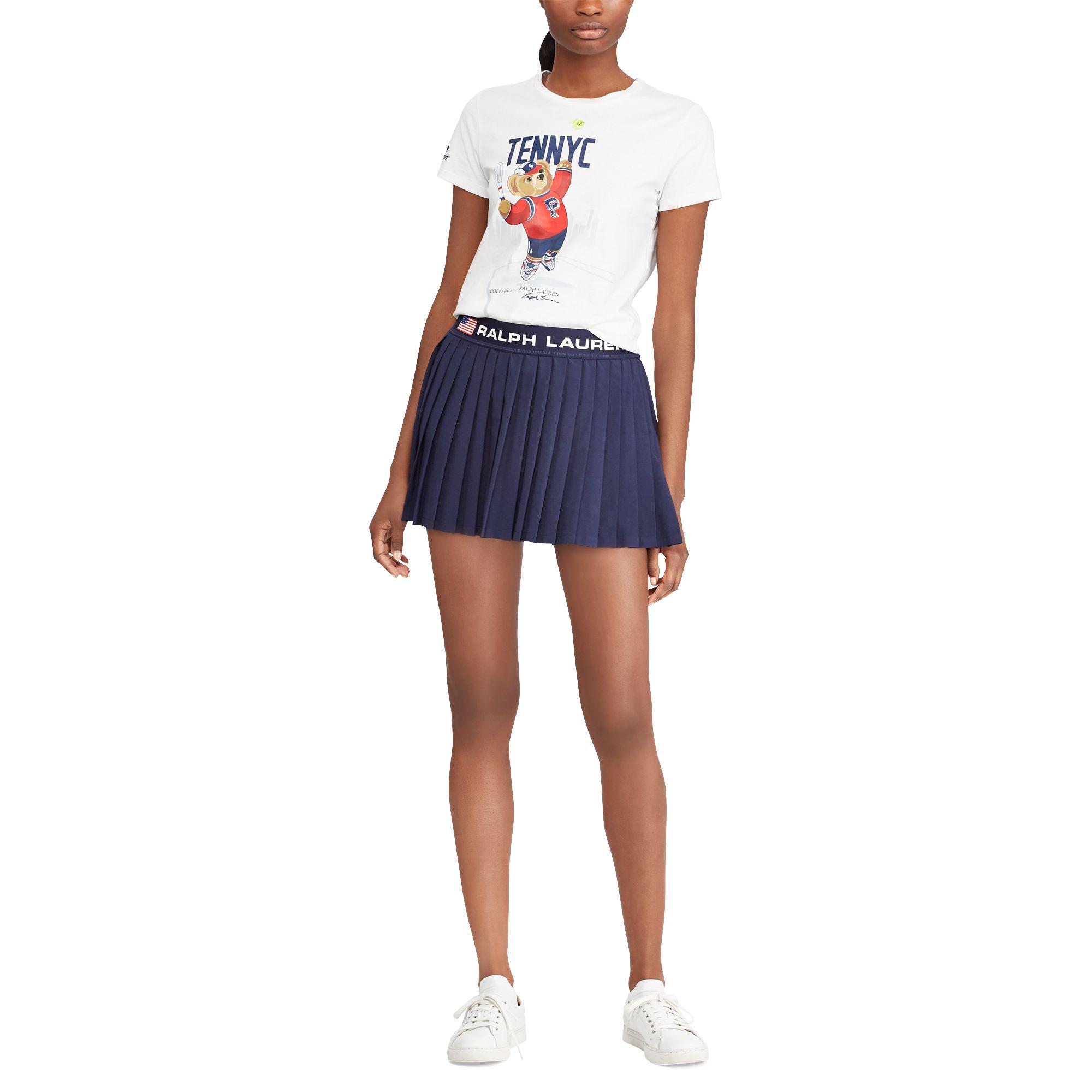 Polo Ralph Lauren Us Open Polo Bear T-shirt in White | Lyst