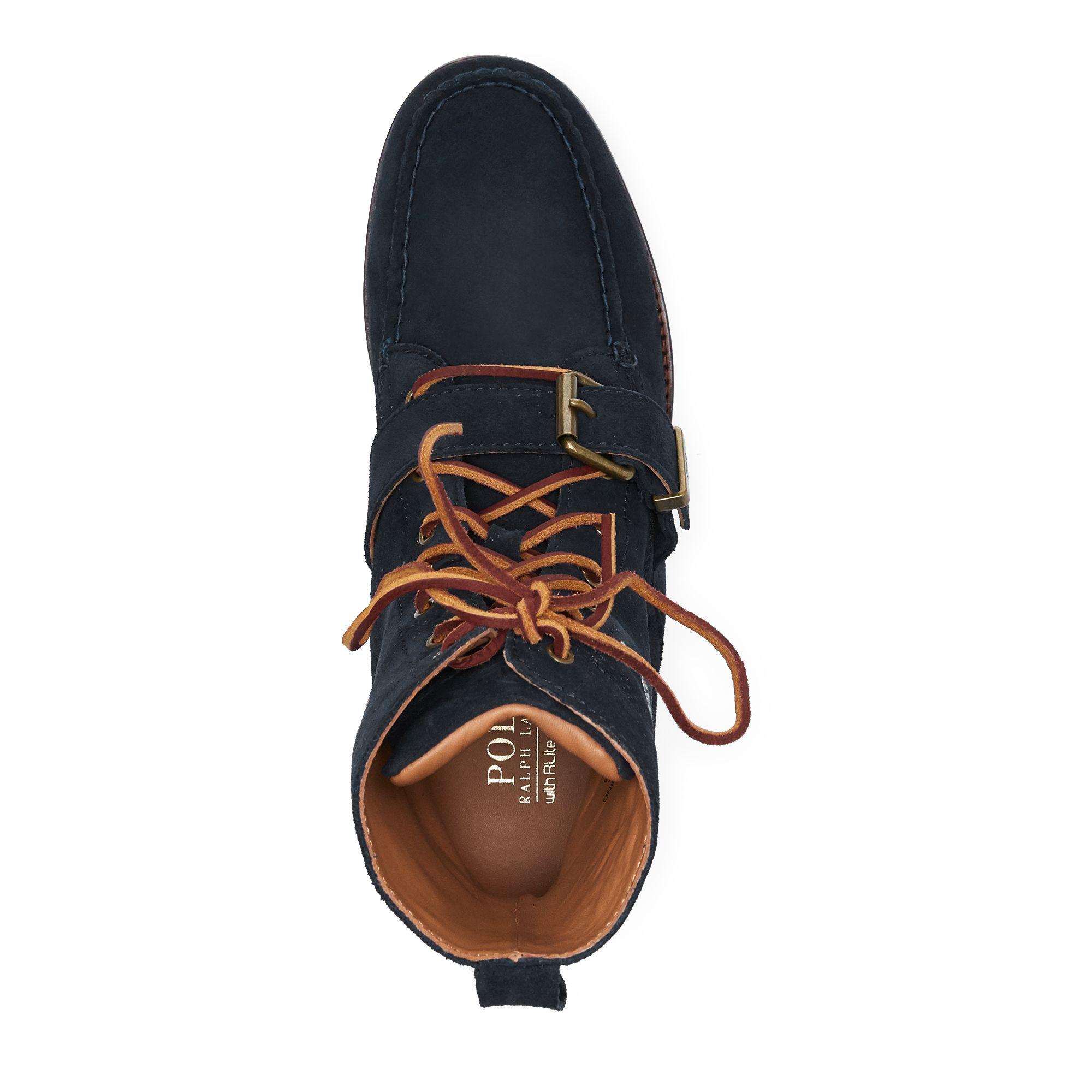 ranger polo tiger suede boot