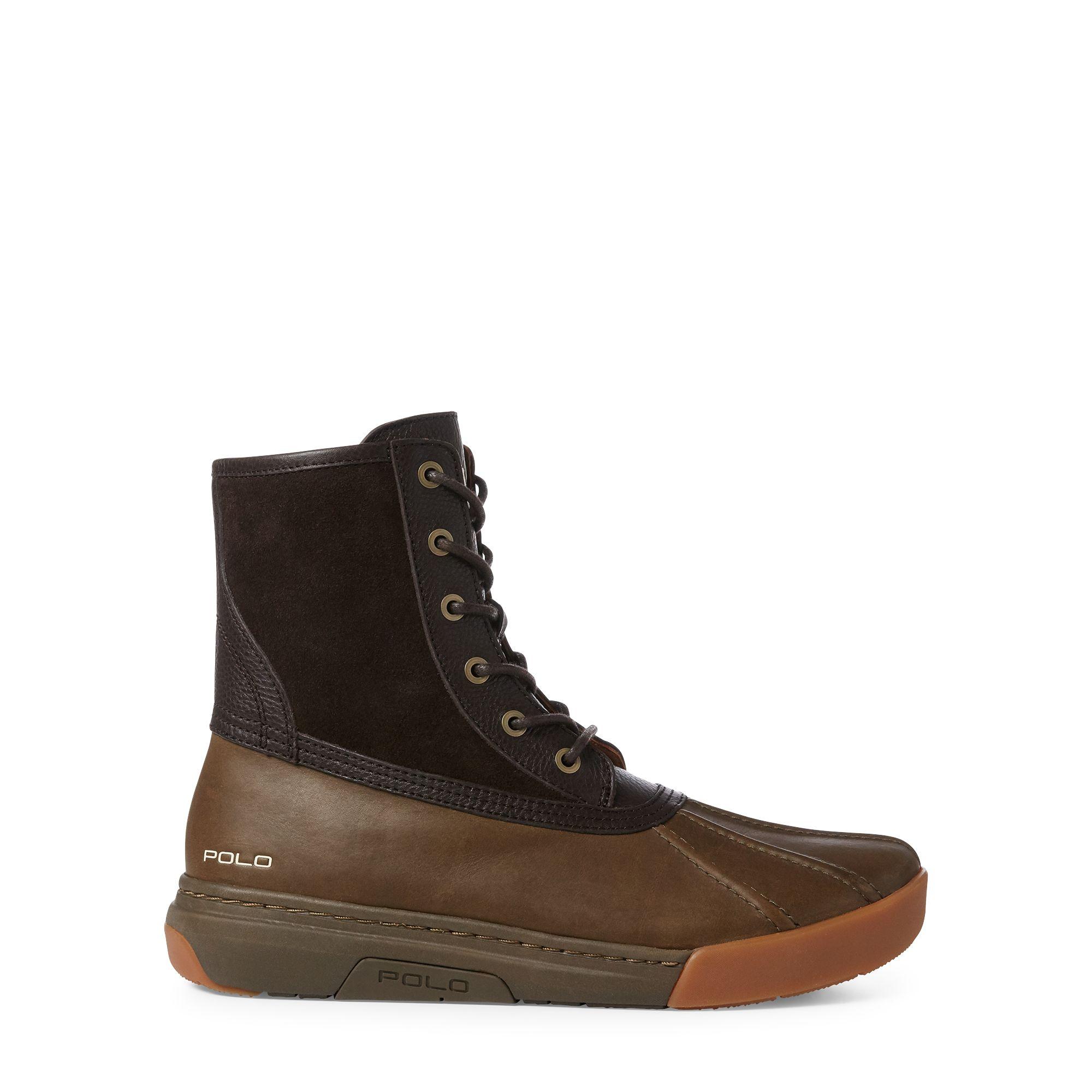 declan leather duck boot