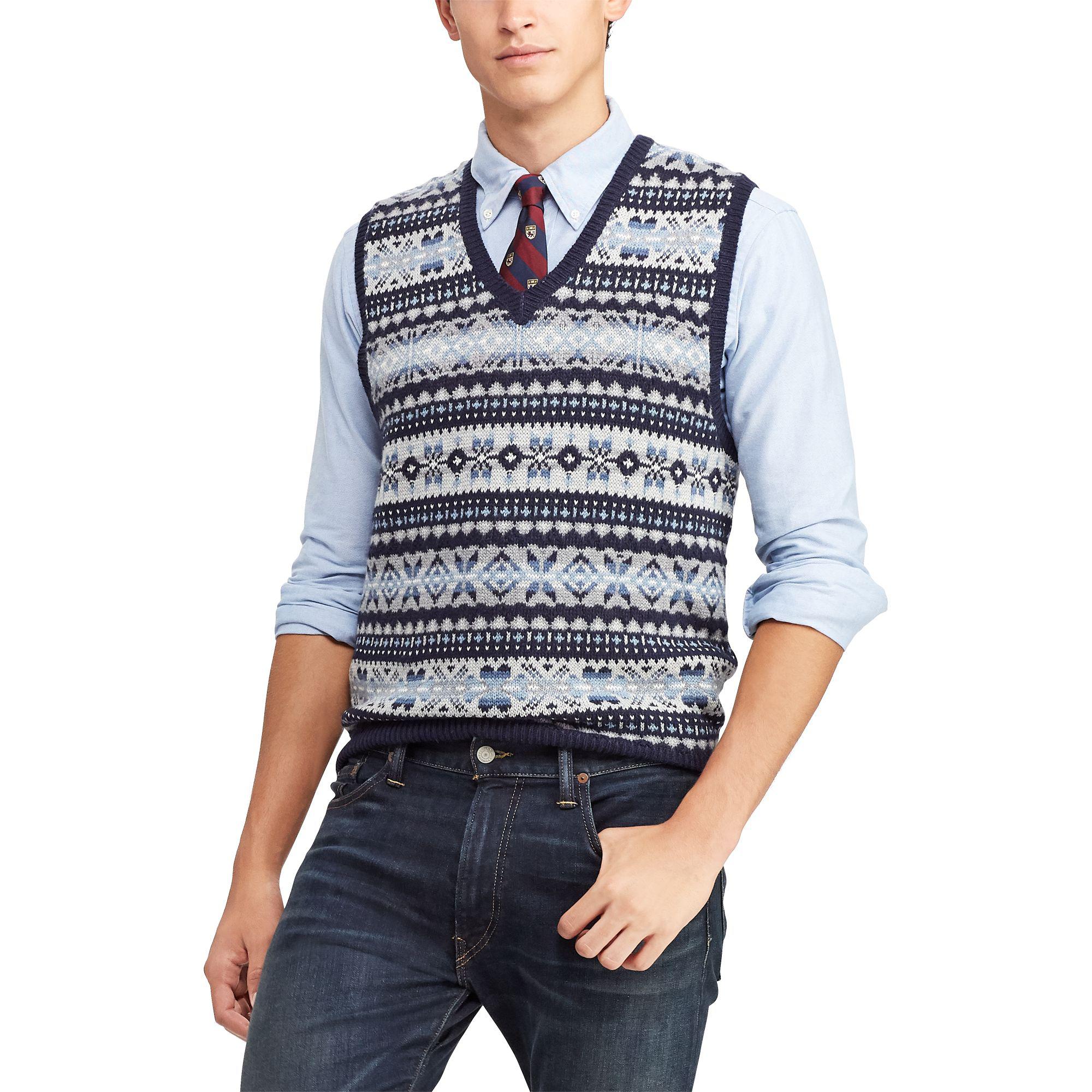 polo ralph lauren sweater vest