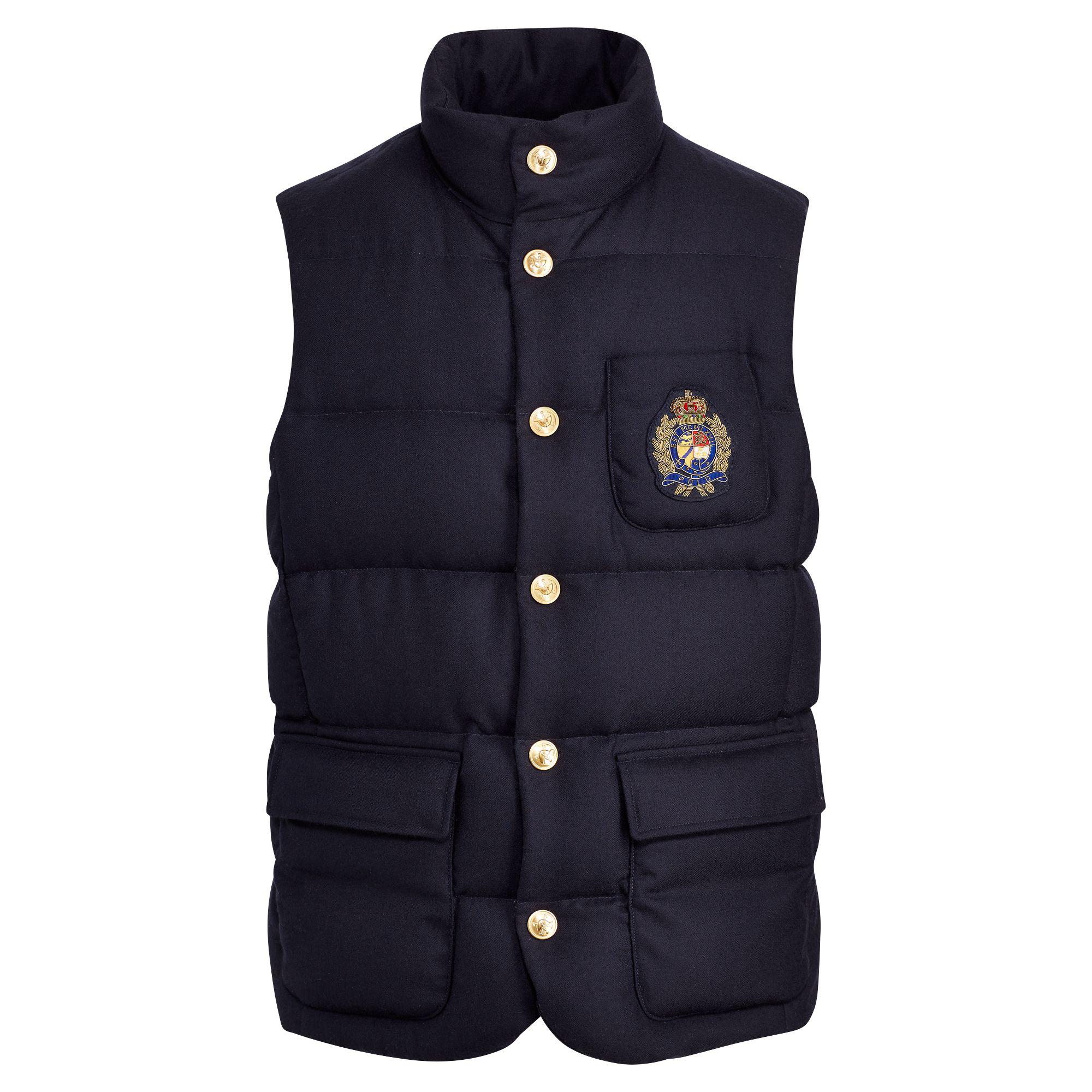 polo wool vest