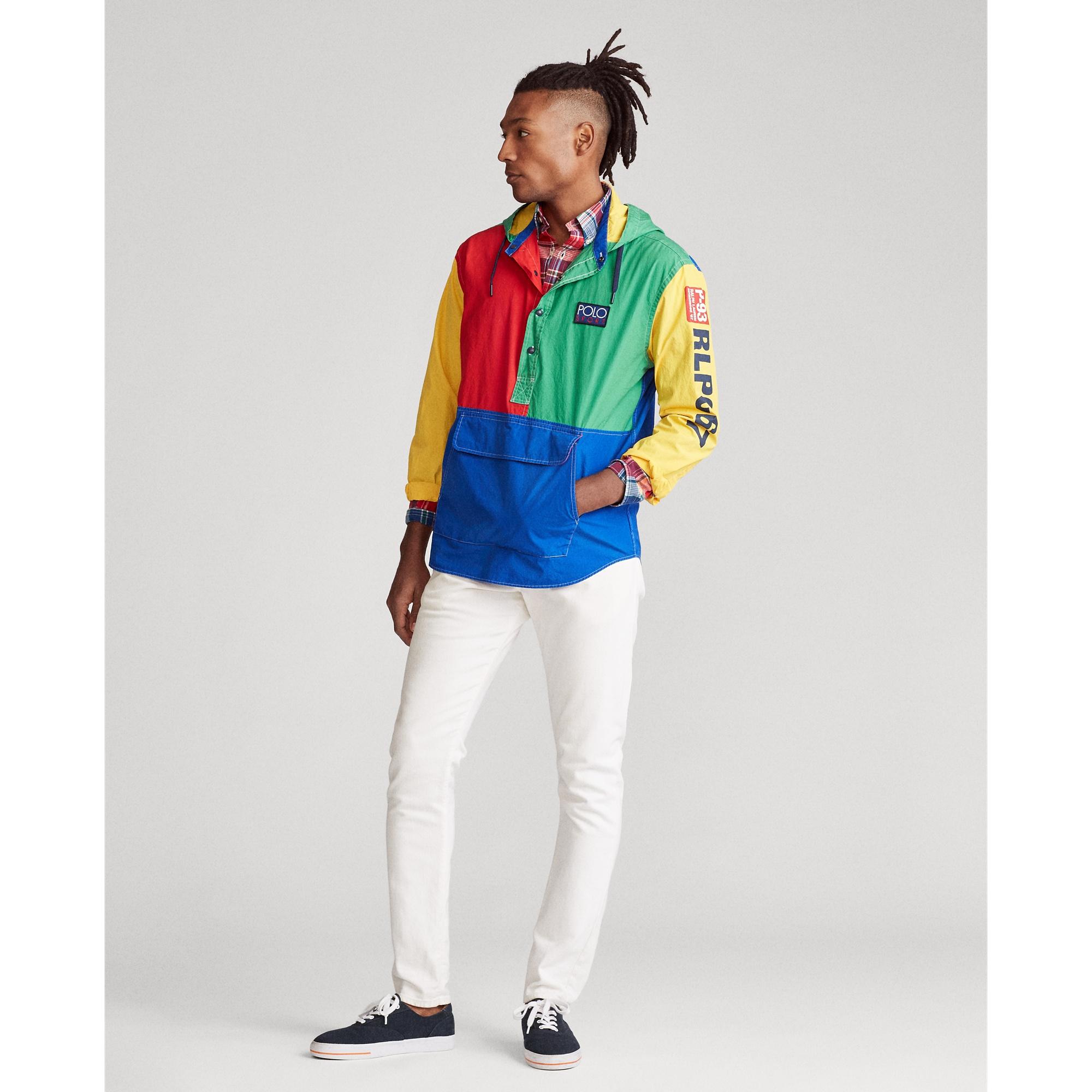 polo sport hooded popover