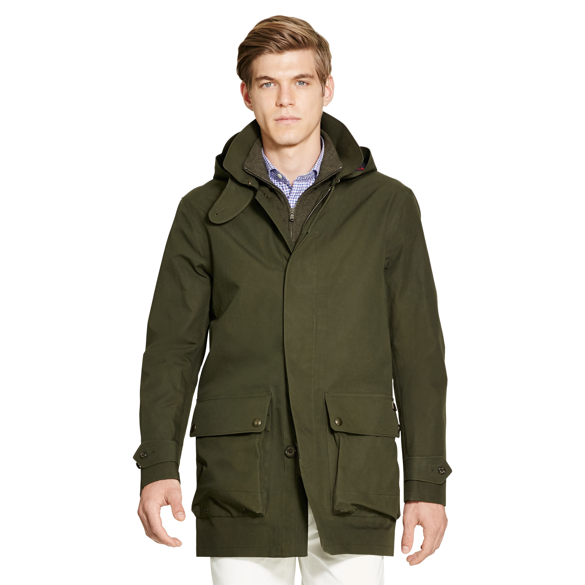 ralph lauren water repellent coat