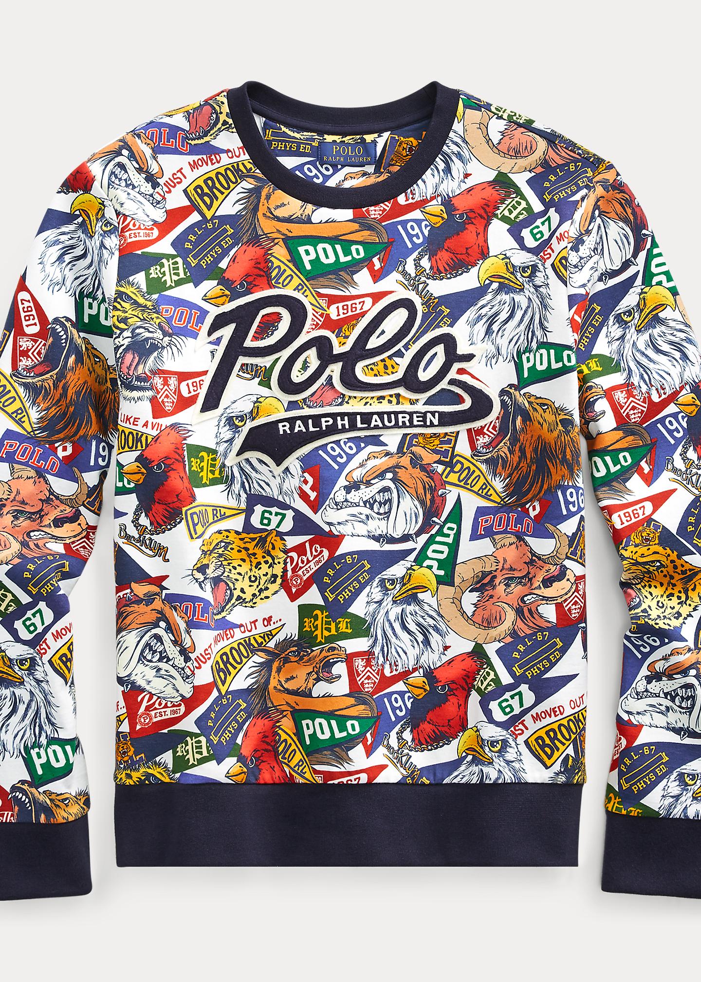 Polo Ralph Lauren Baumwolle Double-Knit Graphic Sweatshirt für Herren |  Lyst AT