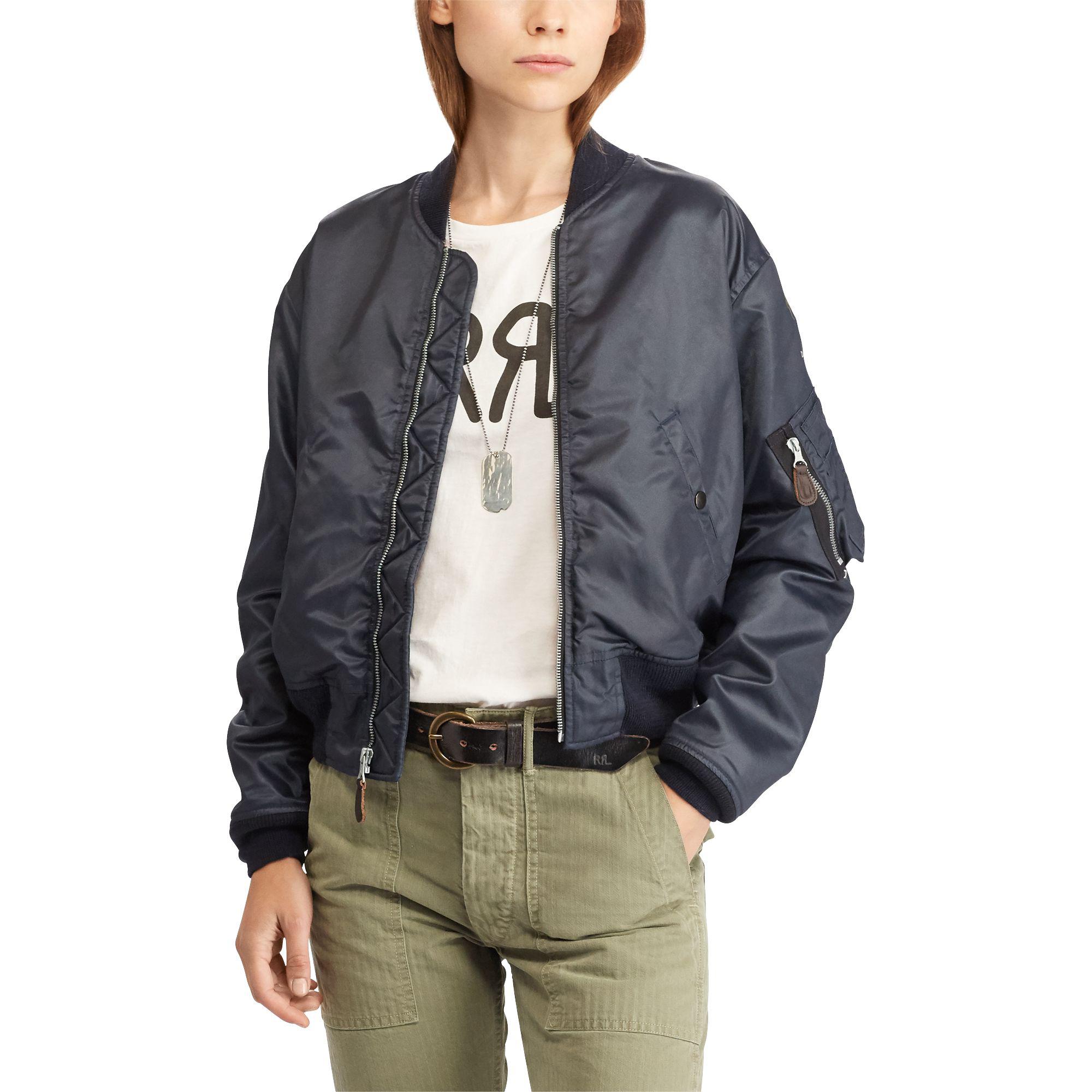 rrl flight jacket
