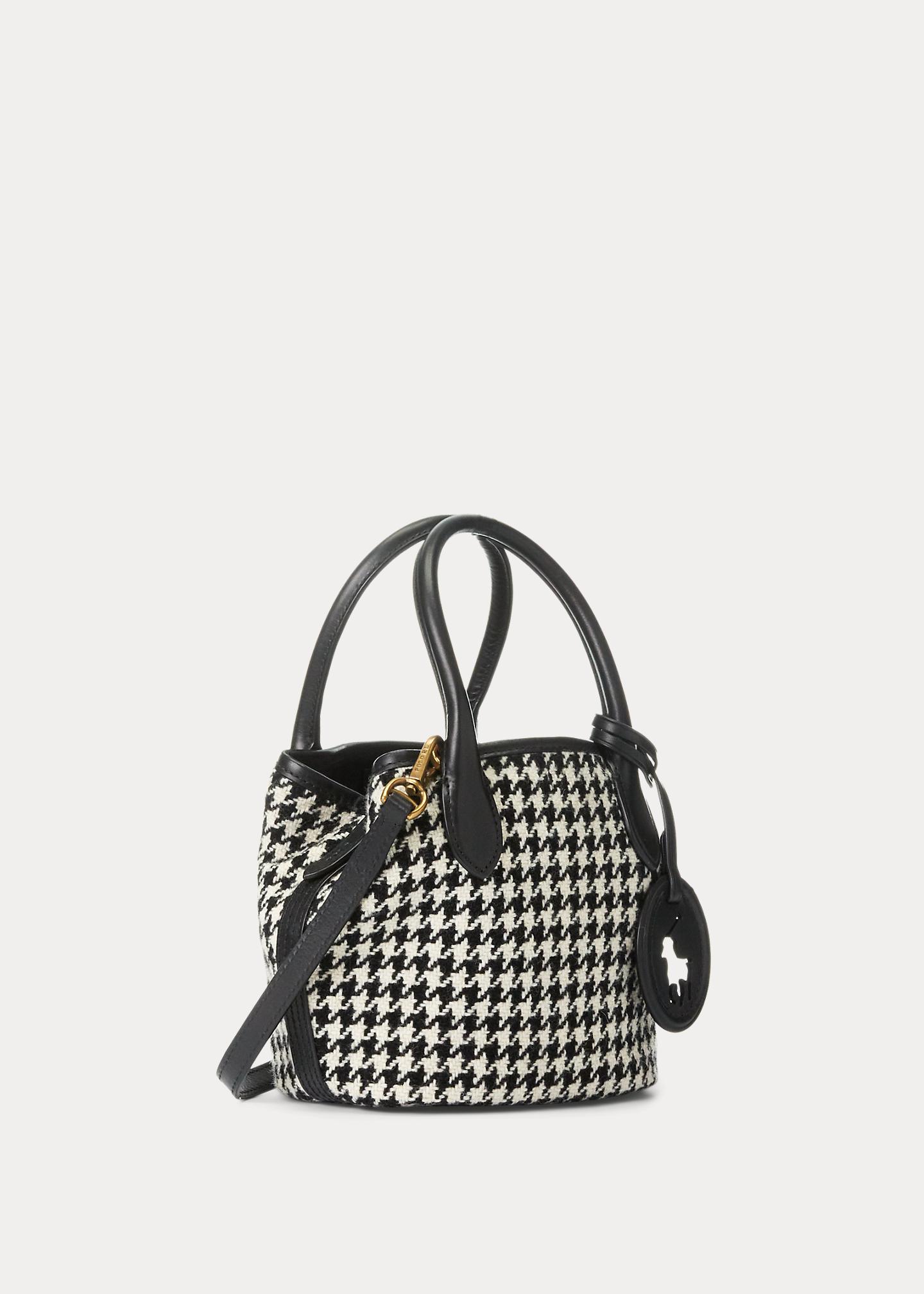 Polo Ralph Lauren Houndstooth Mini Bellport Tote | Lyst UK