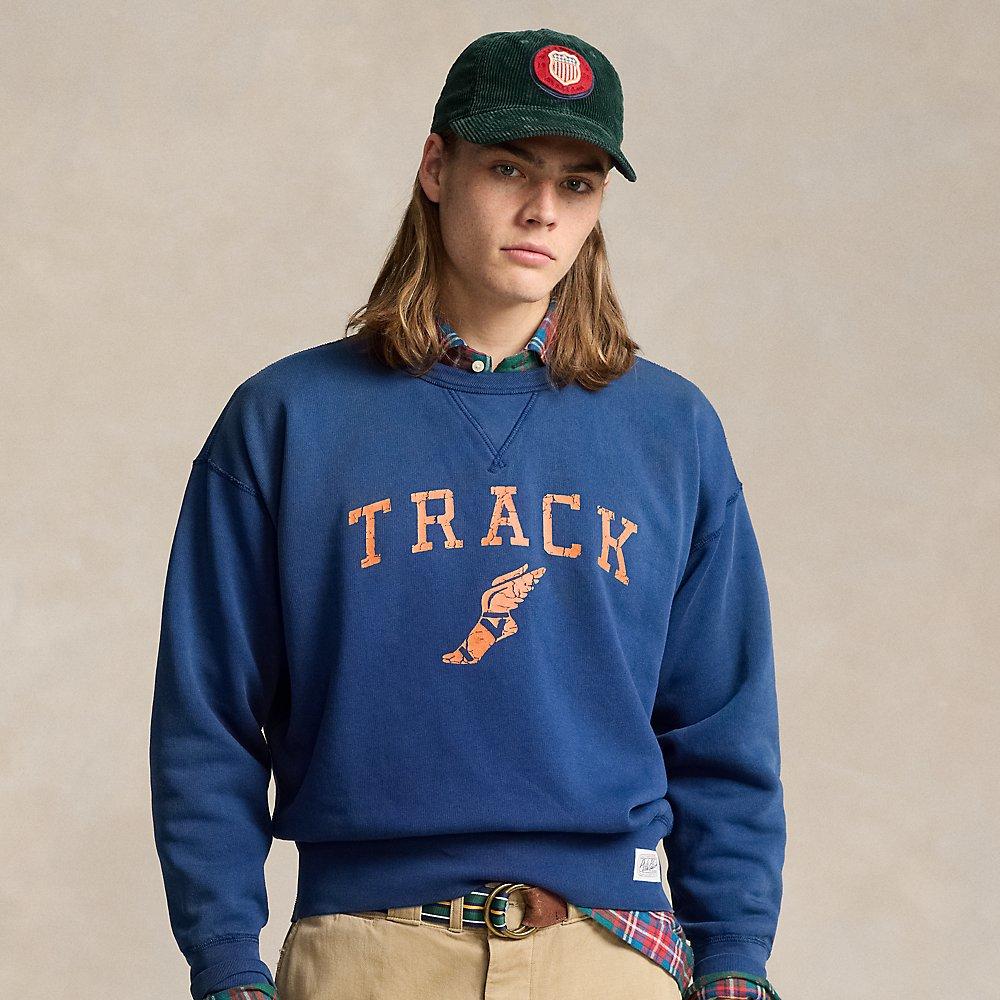 Polo Ralph Lauren Vintage Fit Fleece Graphic Sweatshirt in Blue for Men Lyst UK