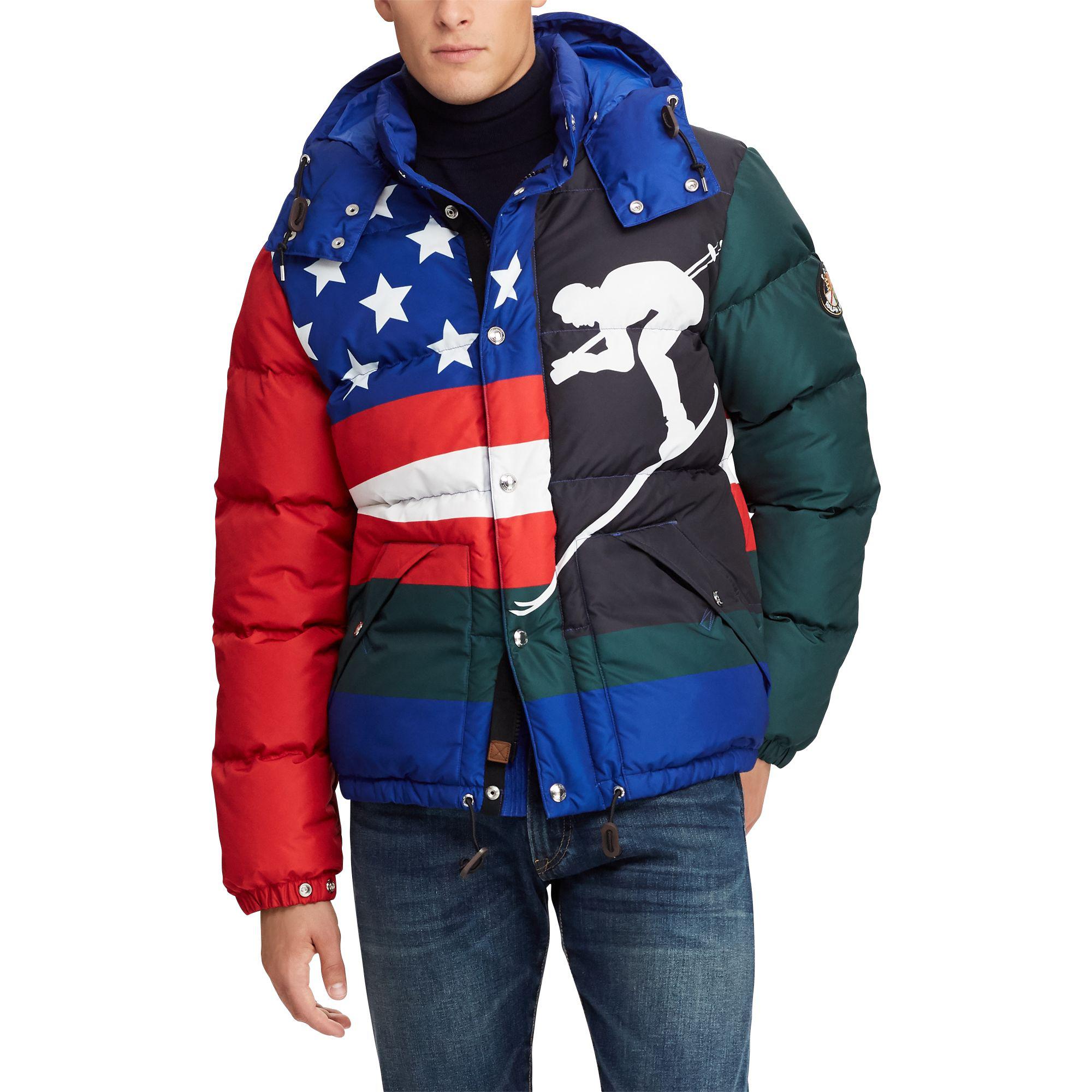 Polo Ralph Lauren Synthetic Downhill Skier Down Jacket in Blue for Men -  Lyst