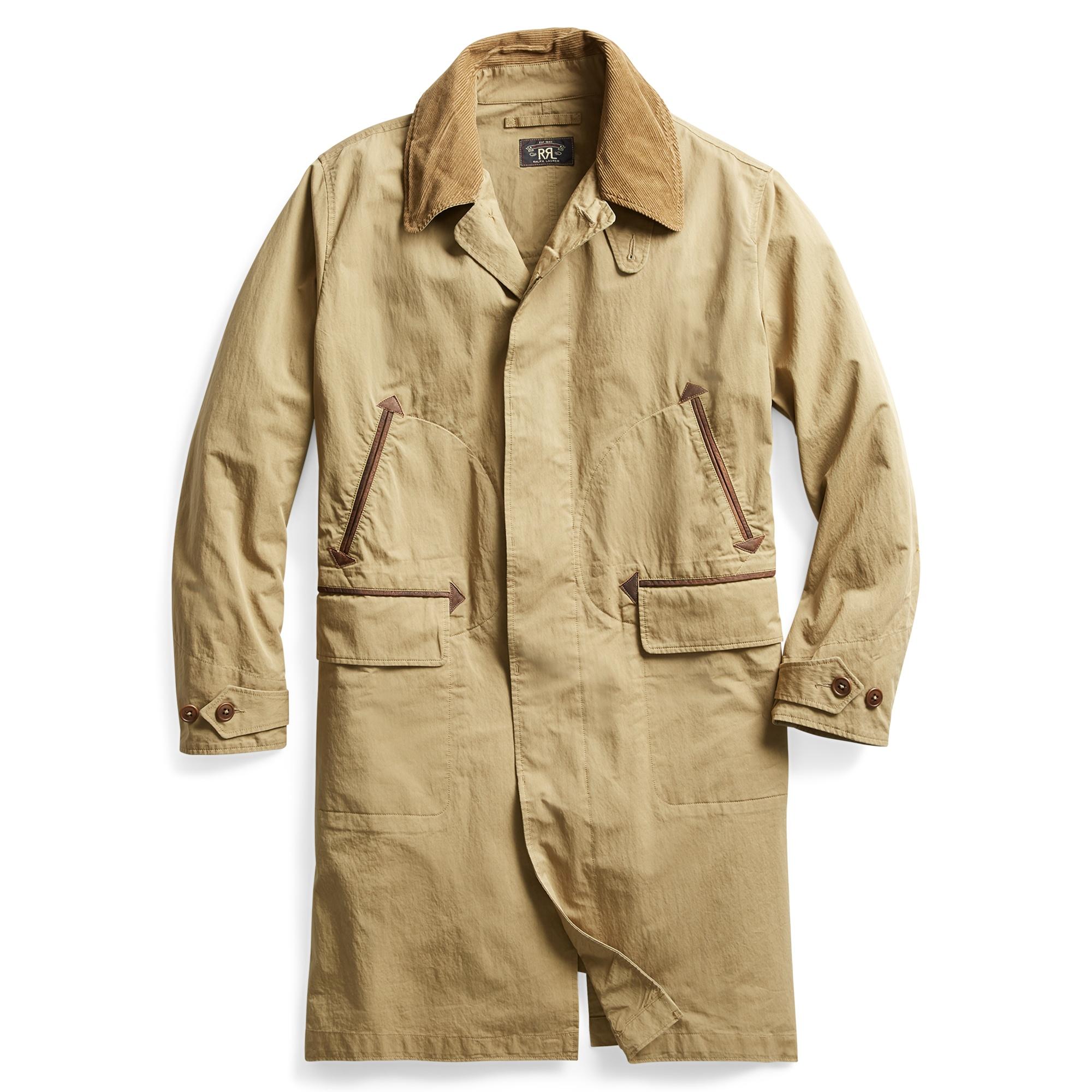 RRL Cotton Western Duster Jacket in Khaki (Natural) for Men - Lyst