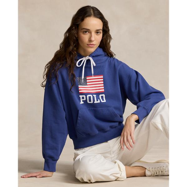 Polo flag hoodie sale