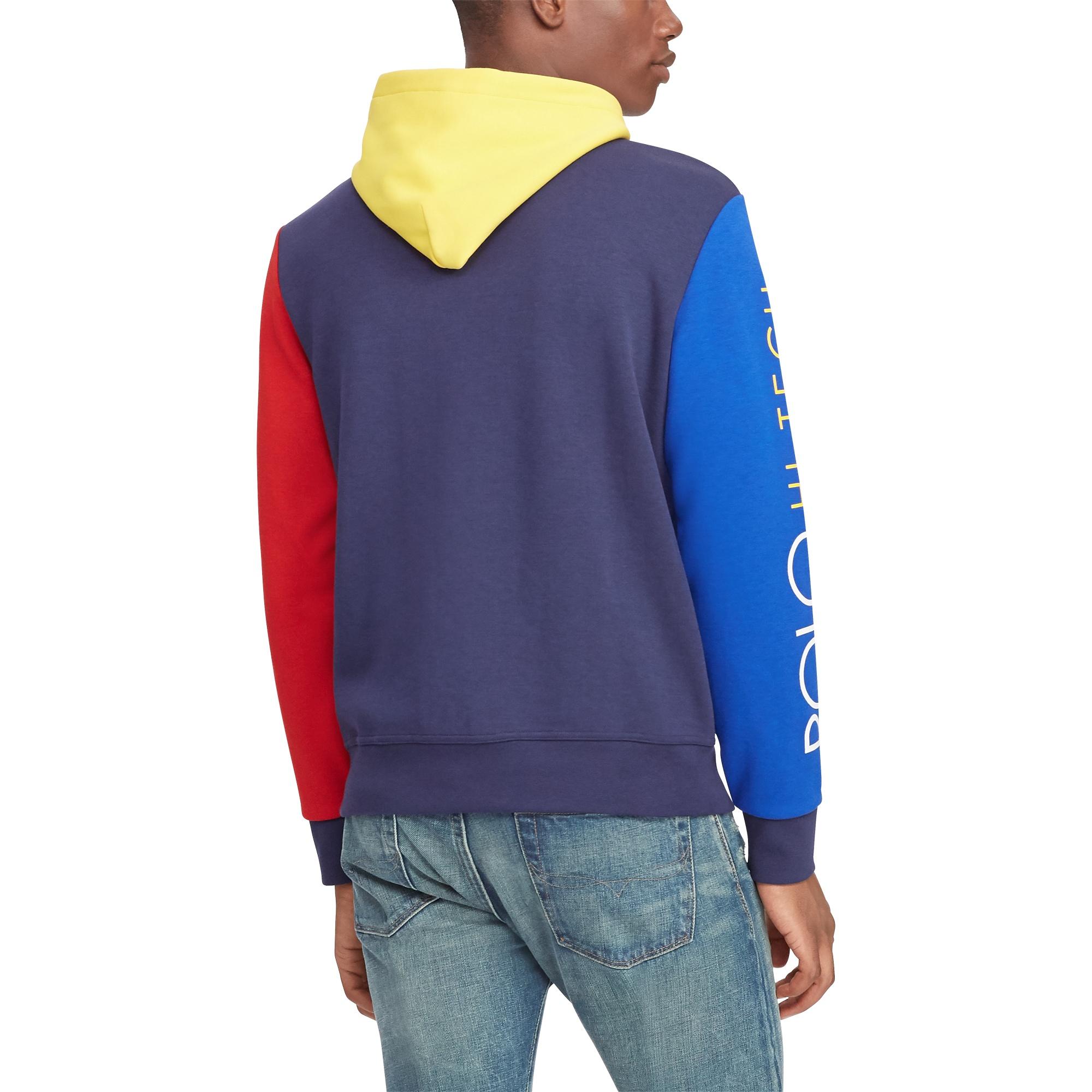 Polo ralph lauren hi tech hybrid hoodie Clearance
