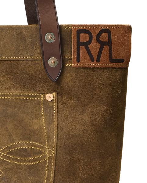 RRL Limited-Edition Suede Tote in Brown for Men | Lyst UK