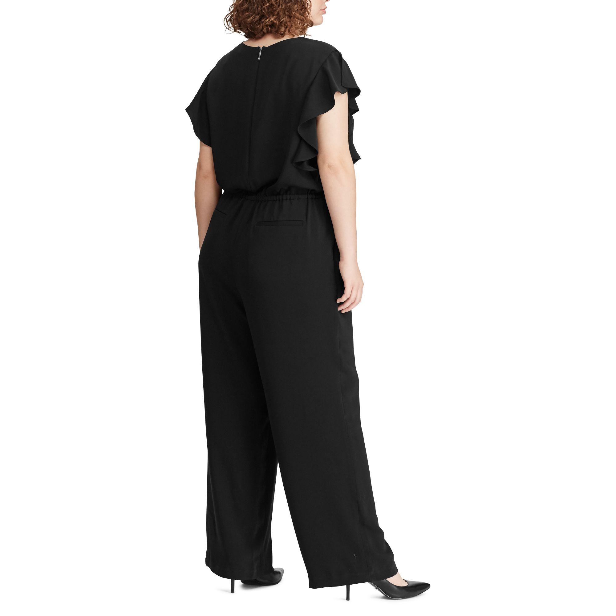 ralph lauren twill jumpsuit