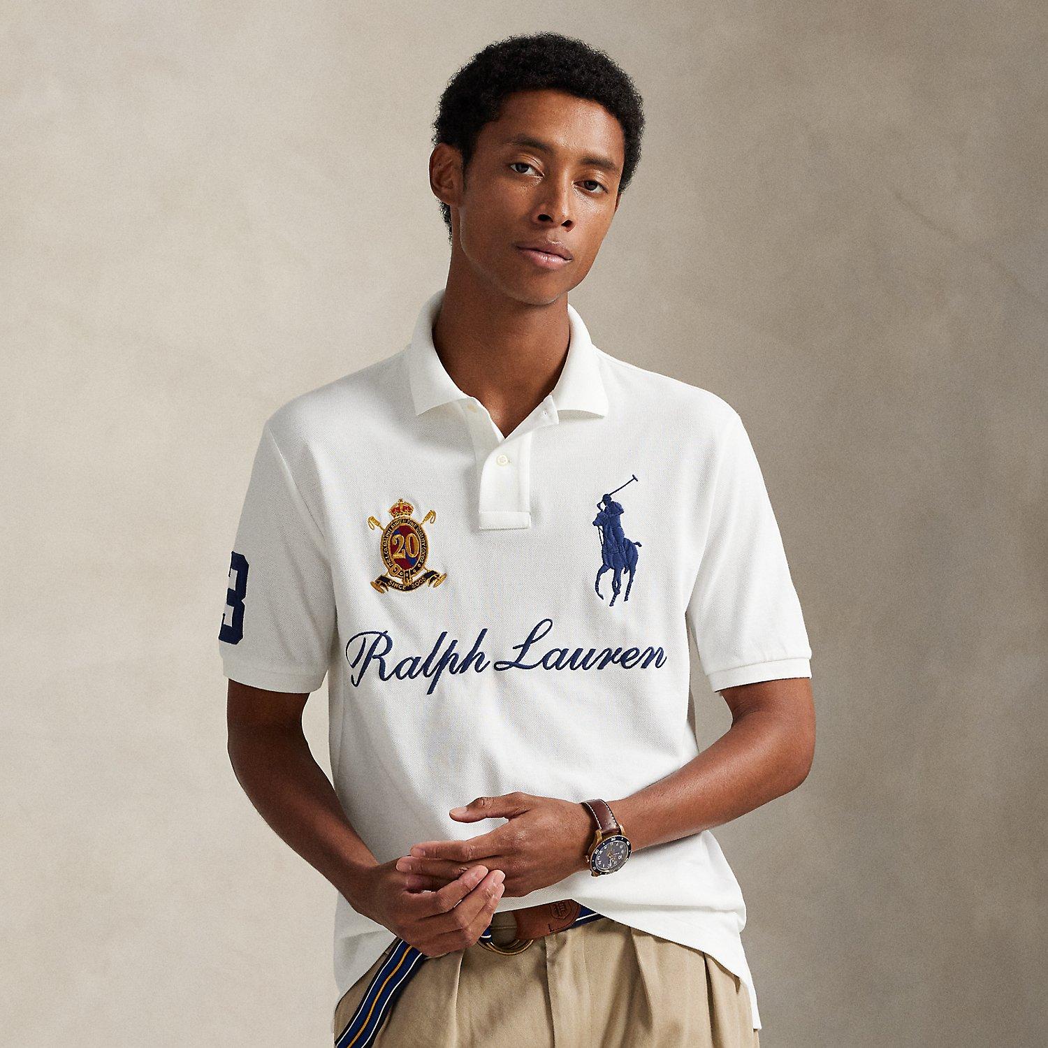 Polo Ralph Lauren Big Pony 20Th Anniversary Polo Shirt in White