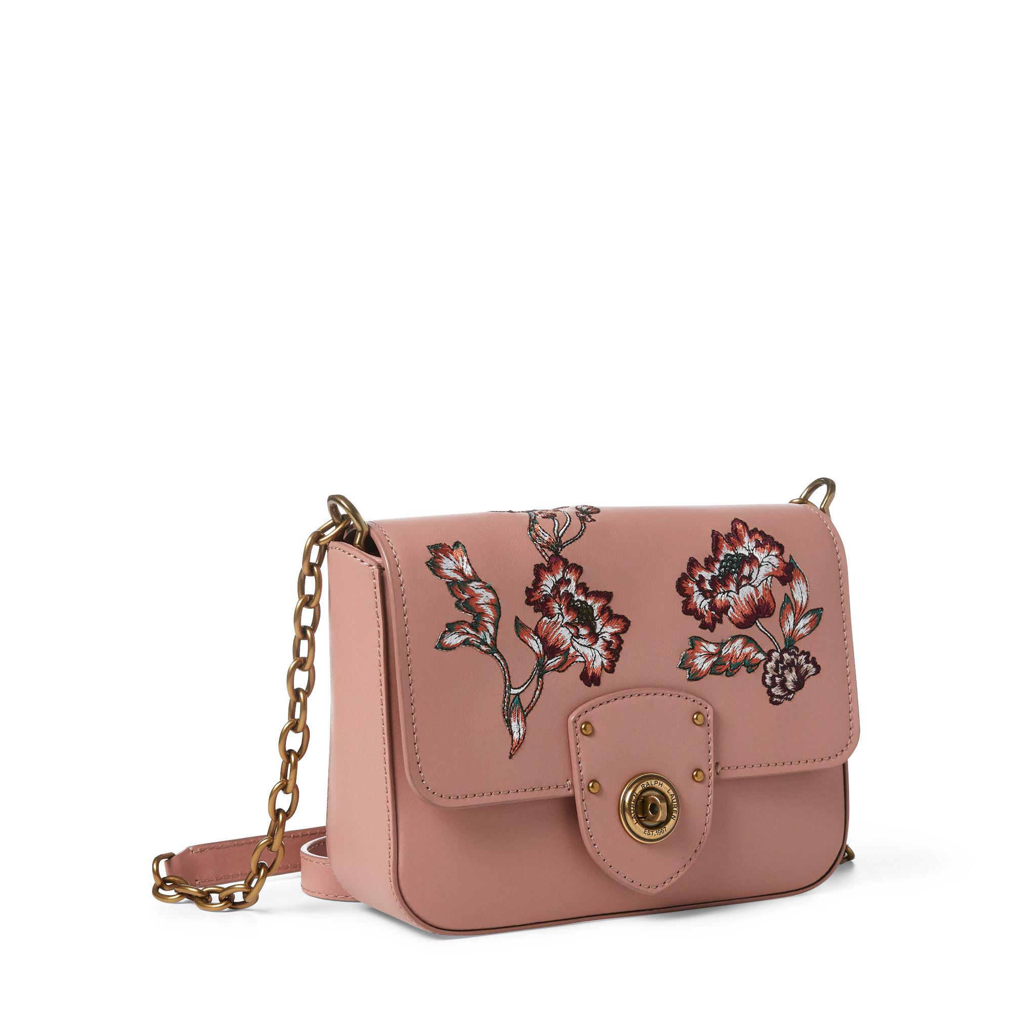ralph lauren floral purse
