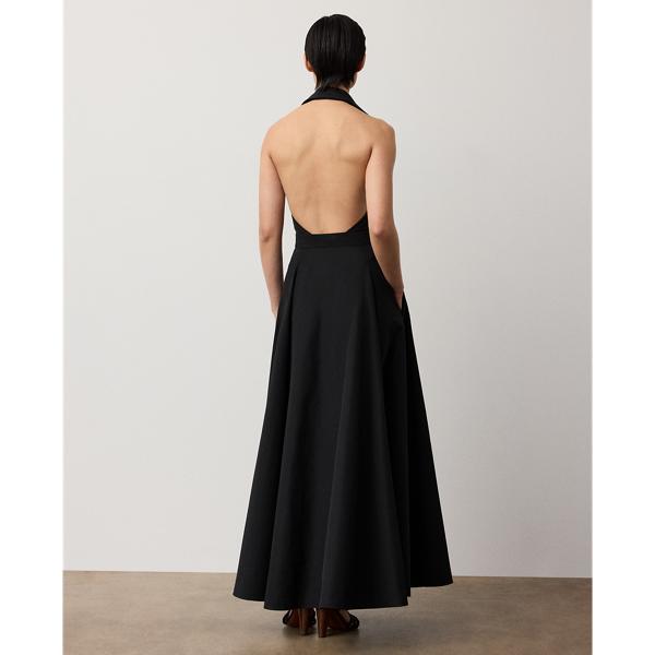 open lace back dress Rosy | Burgundy Satin Boat-Neck Maxi Dress with Front Split and Ruffled Detailing