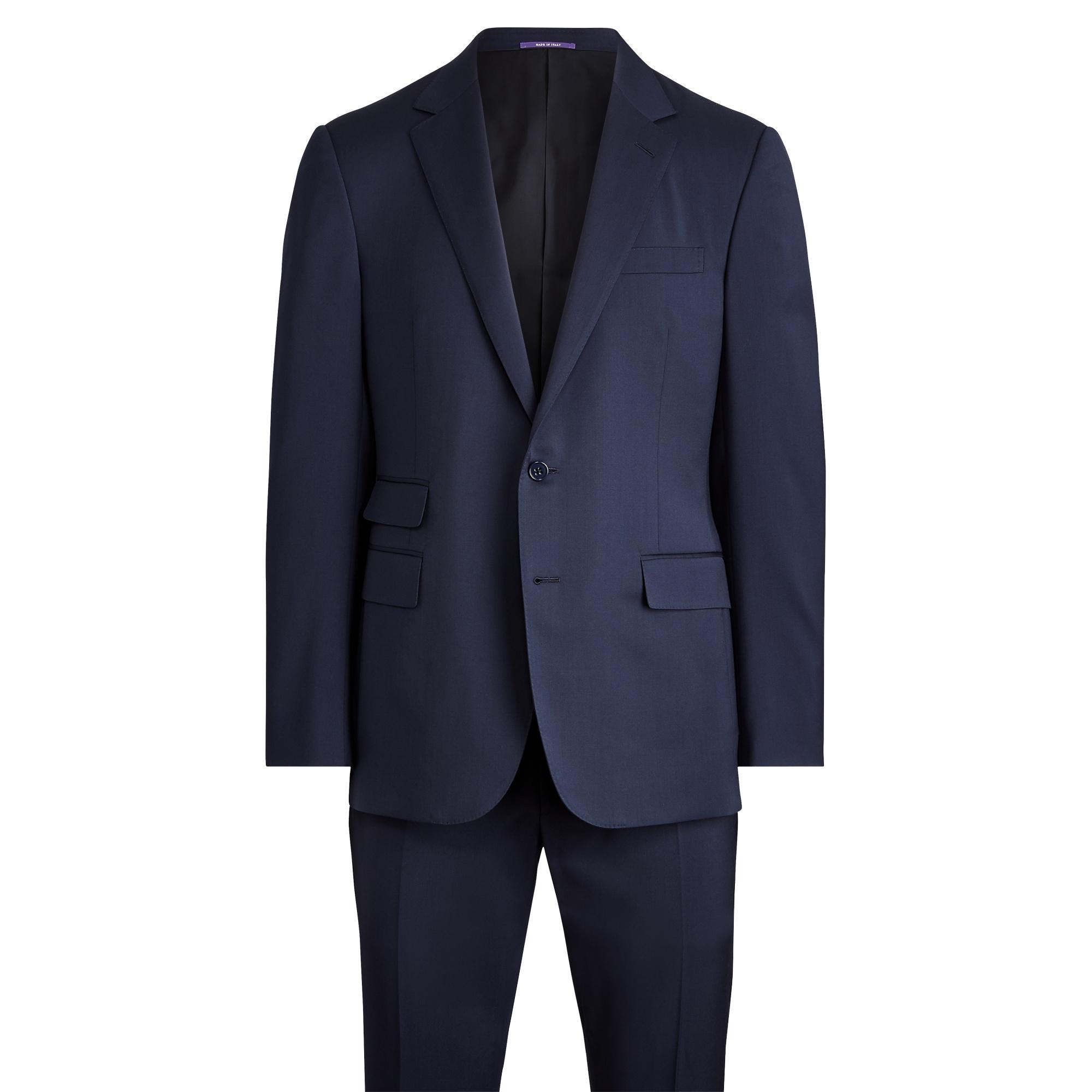 Ralph Lauren Gregory Wool Serge Suit in Blue for Men - Lyst