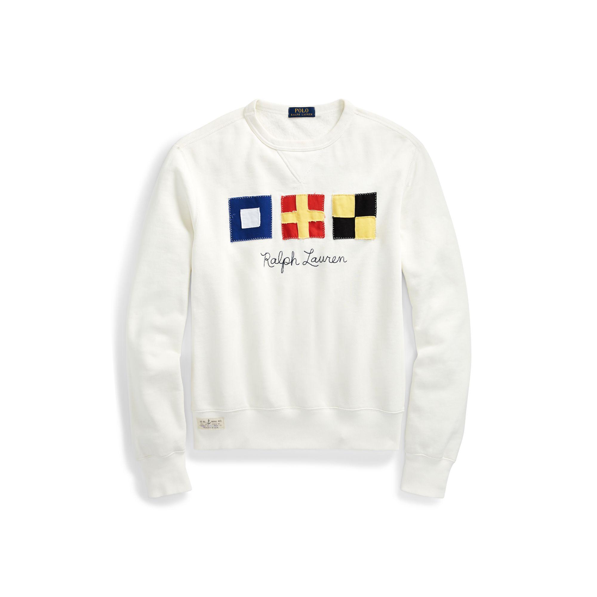polo patch hoodie