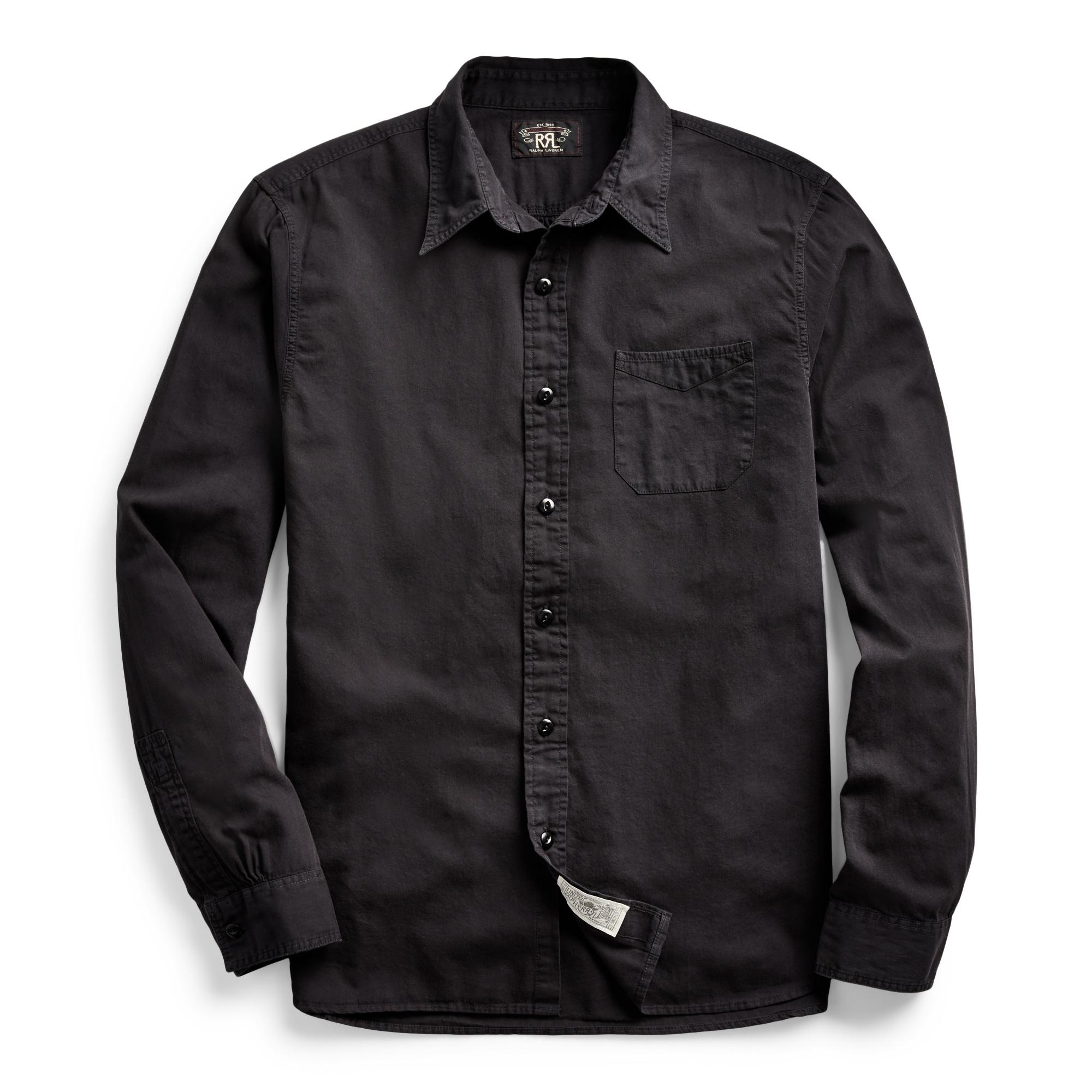 rrl black t shirt