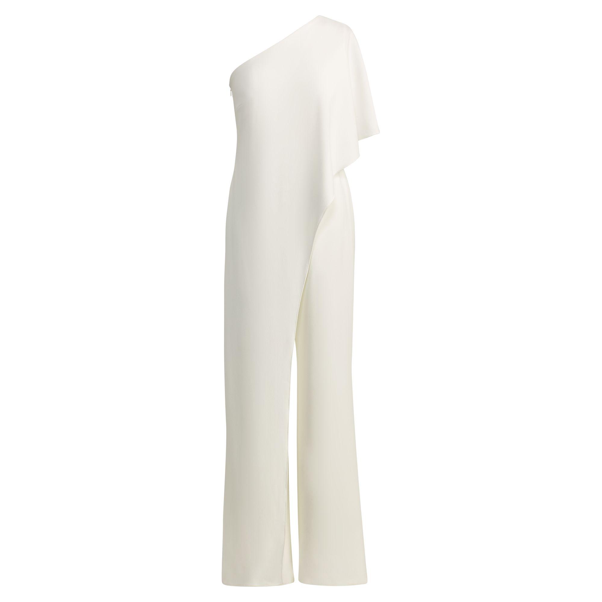 ralph lauren cream jumpsuit