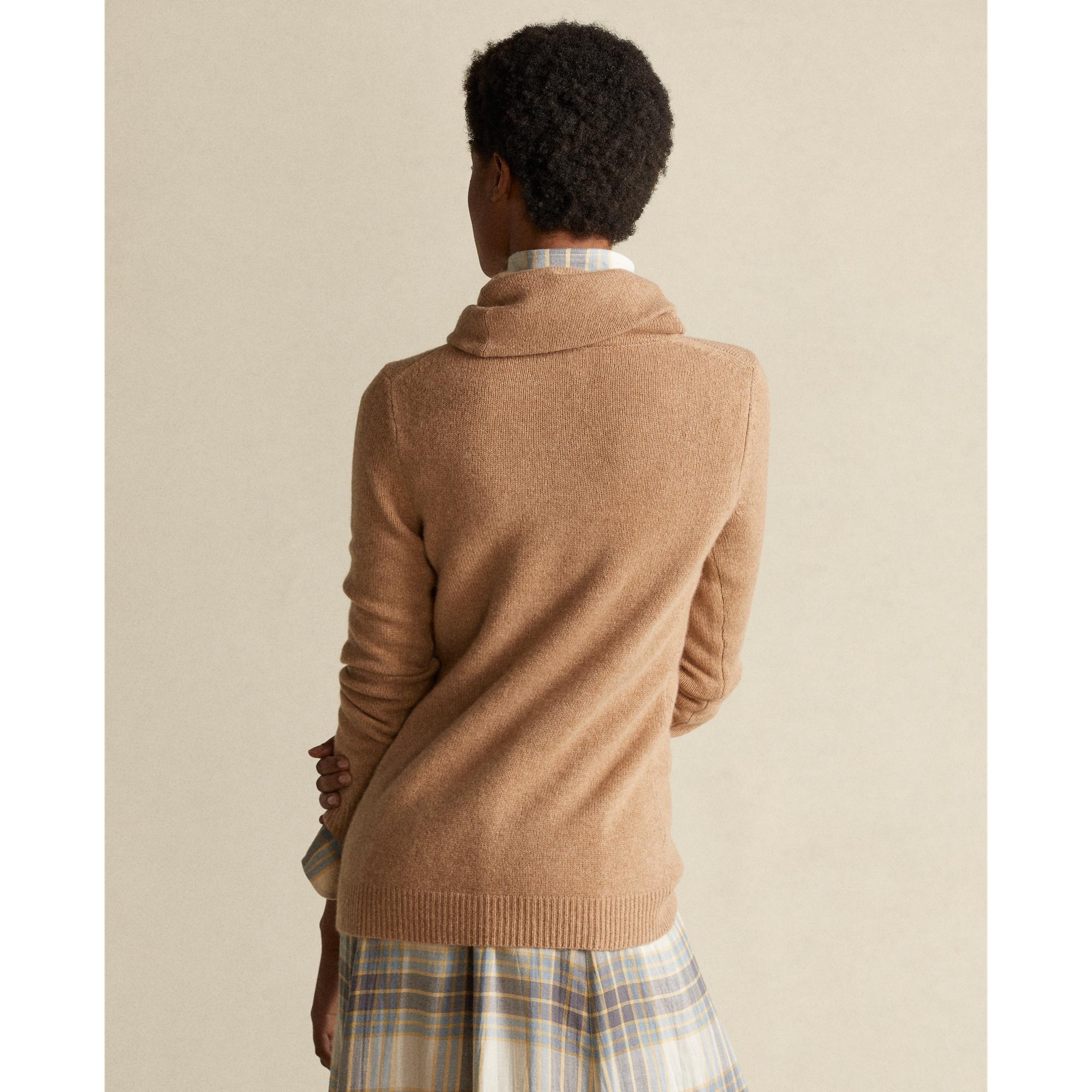 Ralph Lauren Cashmere Turtleneck Sweater Lyst