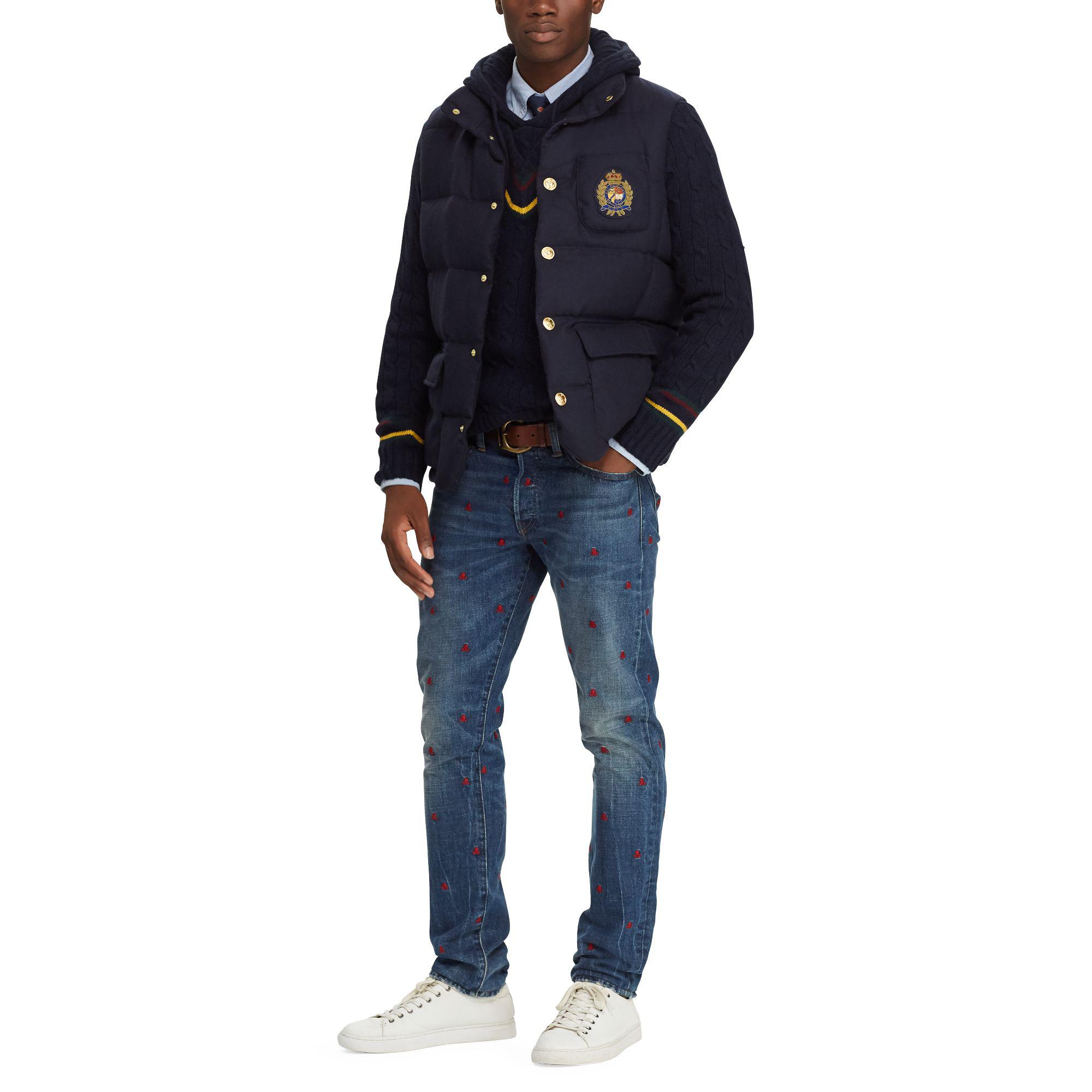 polo vest jacket