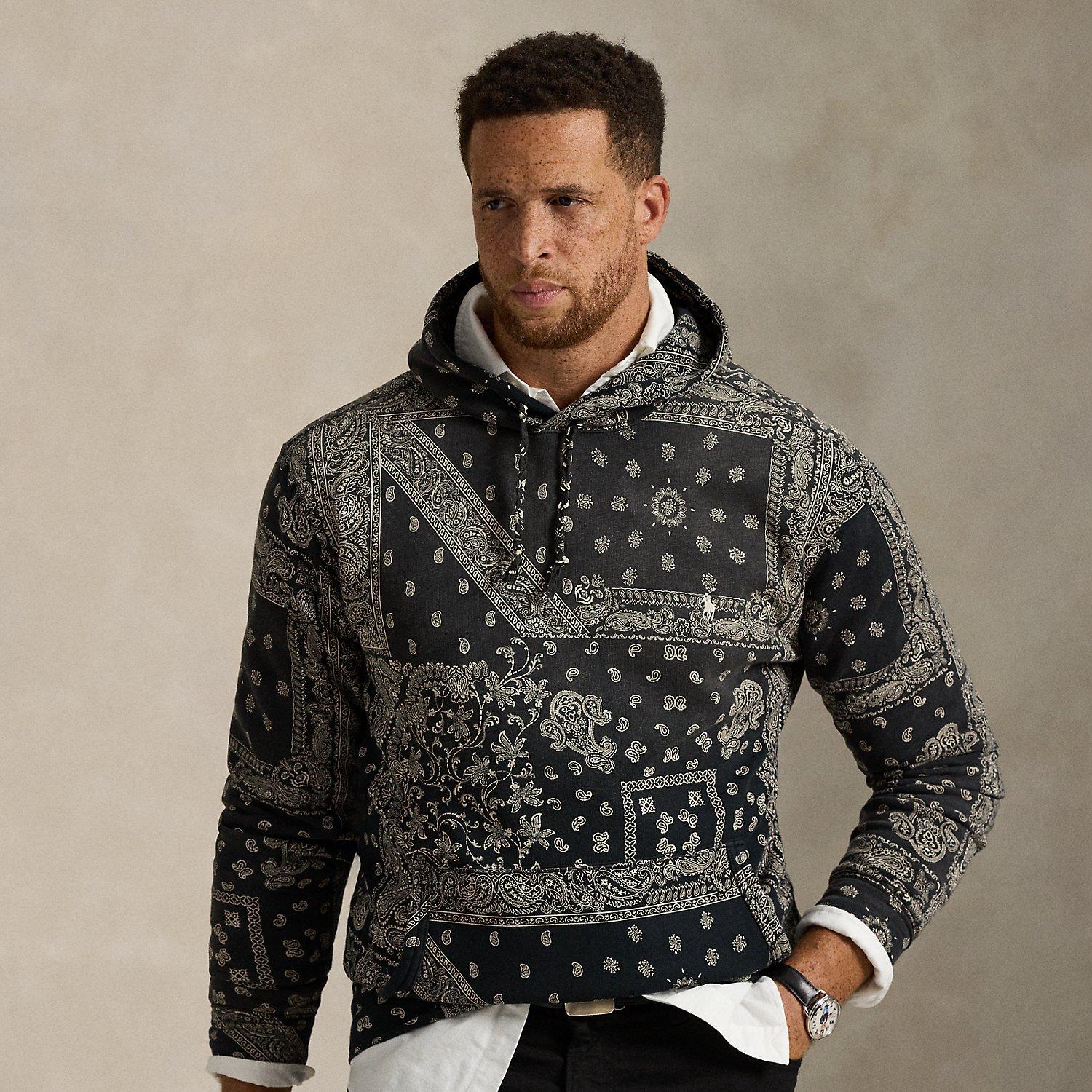 Pullover Hoodie Ralph Lauren Bandana Hoodie Mens Hoodies Polo