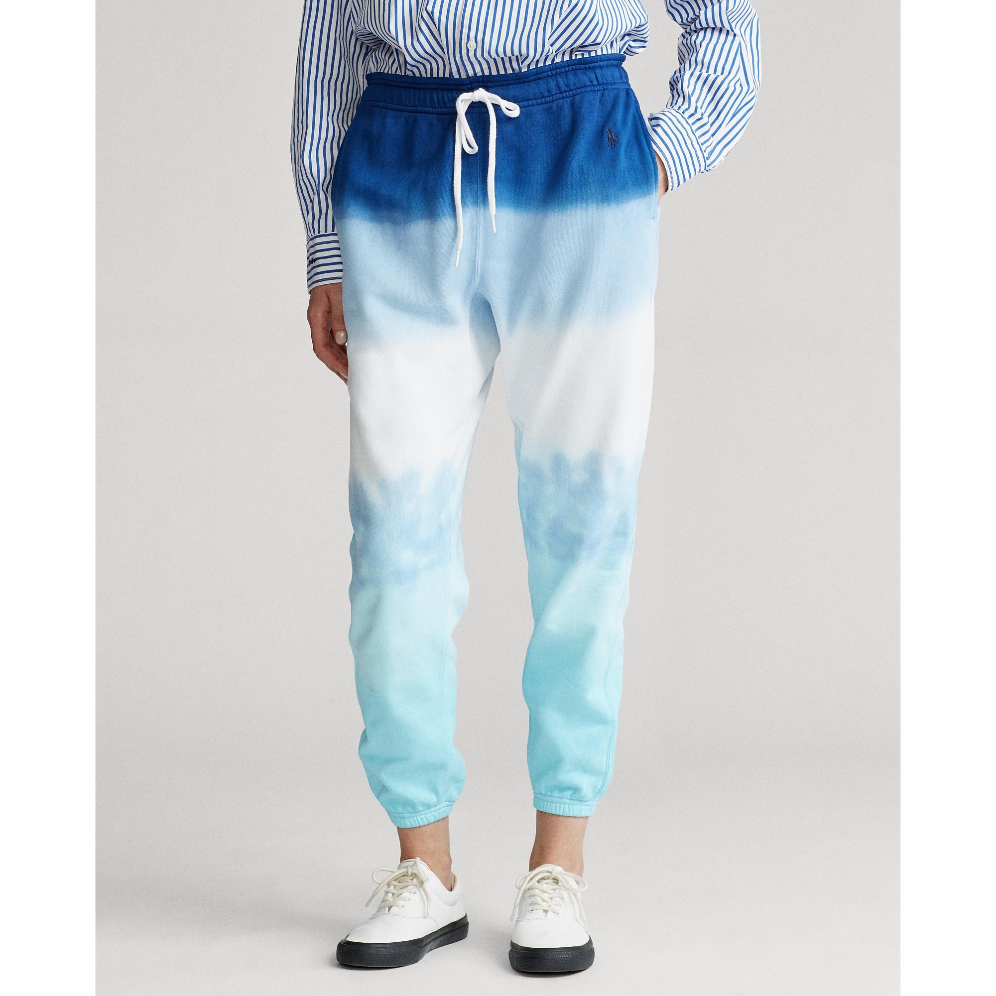 tie dye terry sweatpants