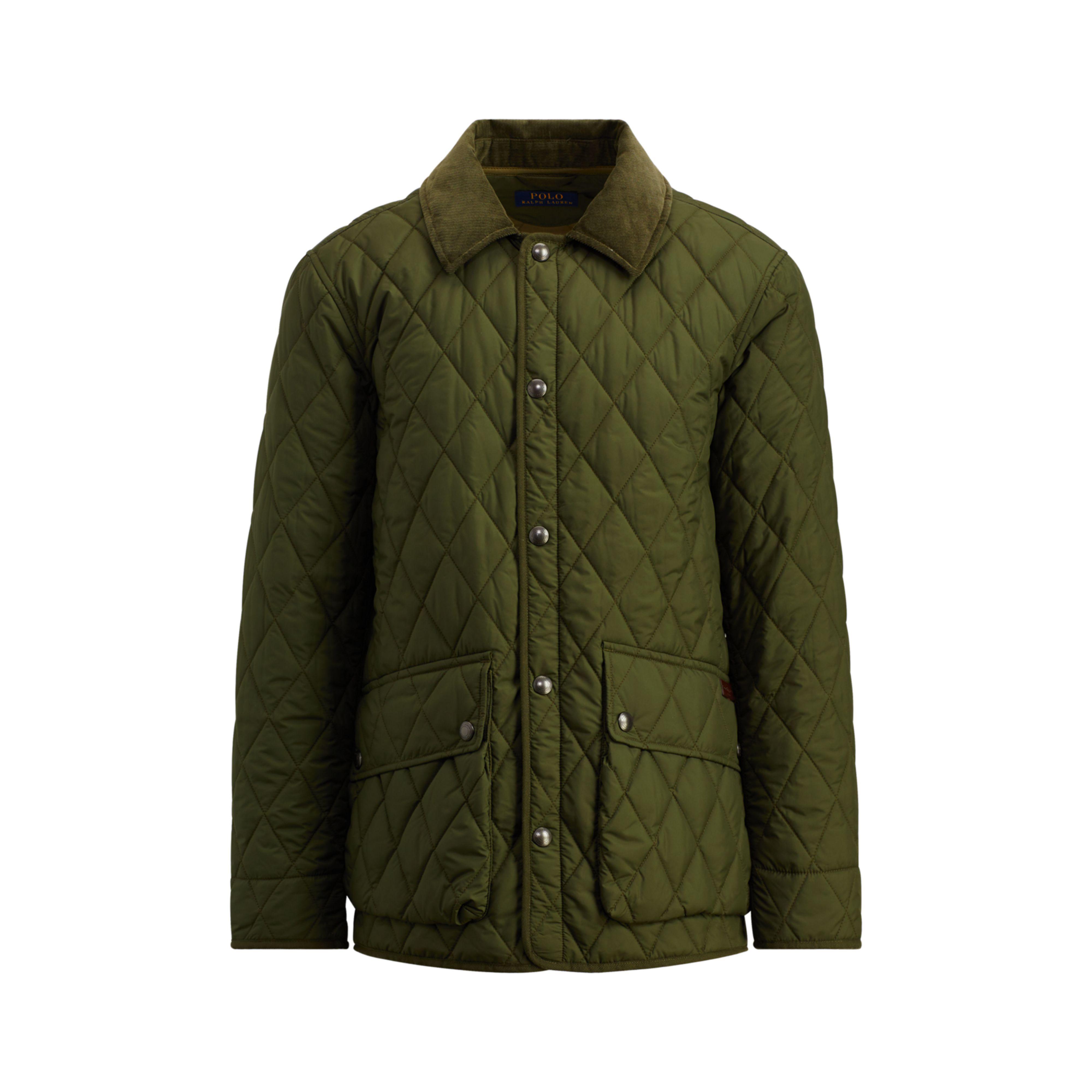 the iconic quilted car coat ralph lauren