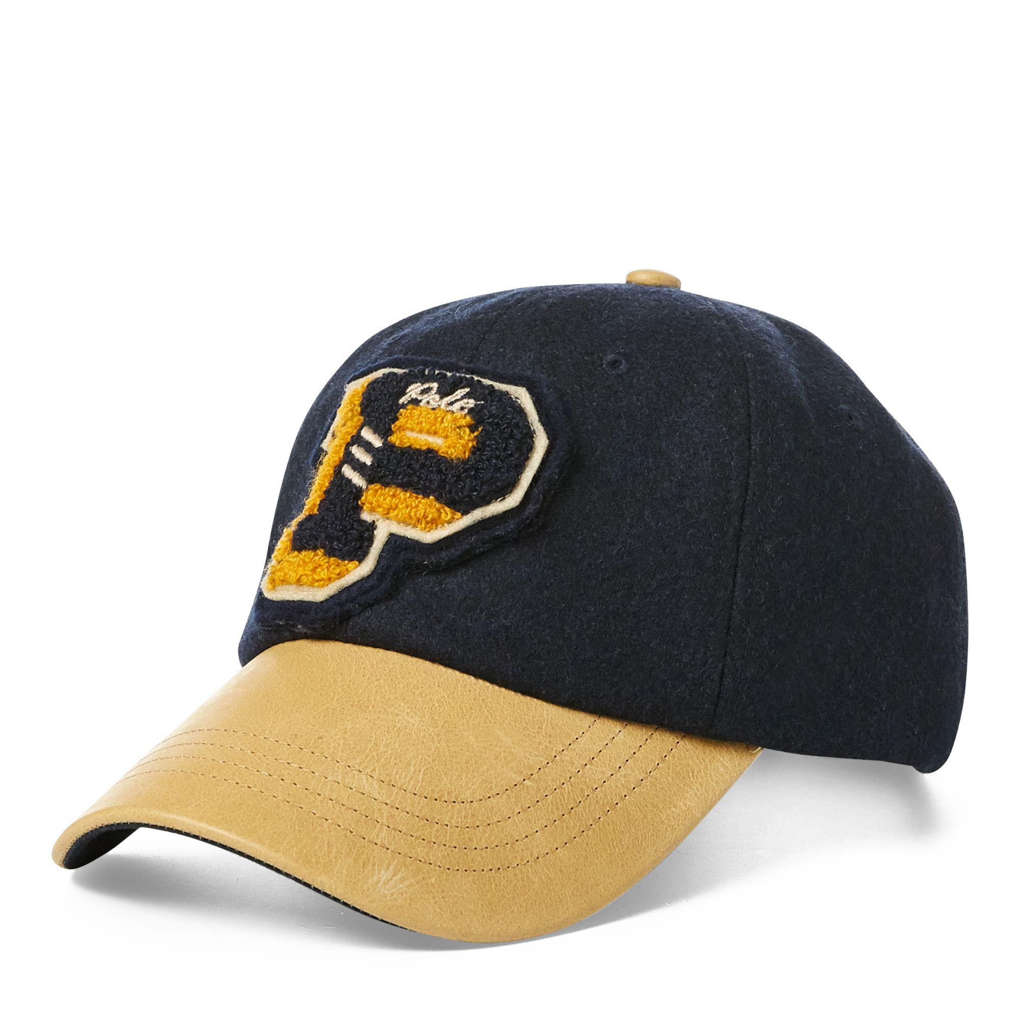 Polo letterman hat Clearance