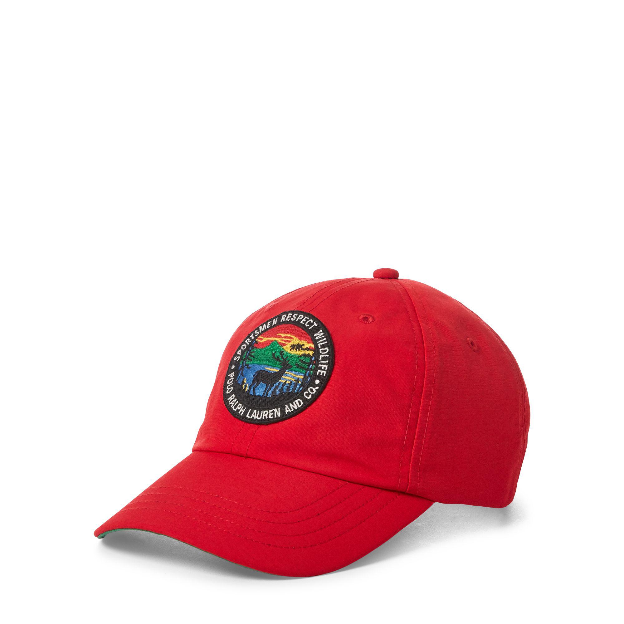 red ralph lauren cap
