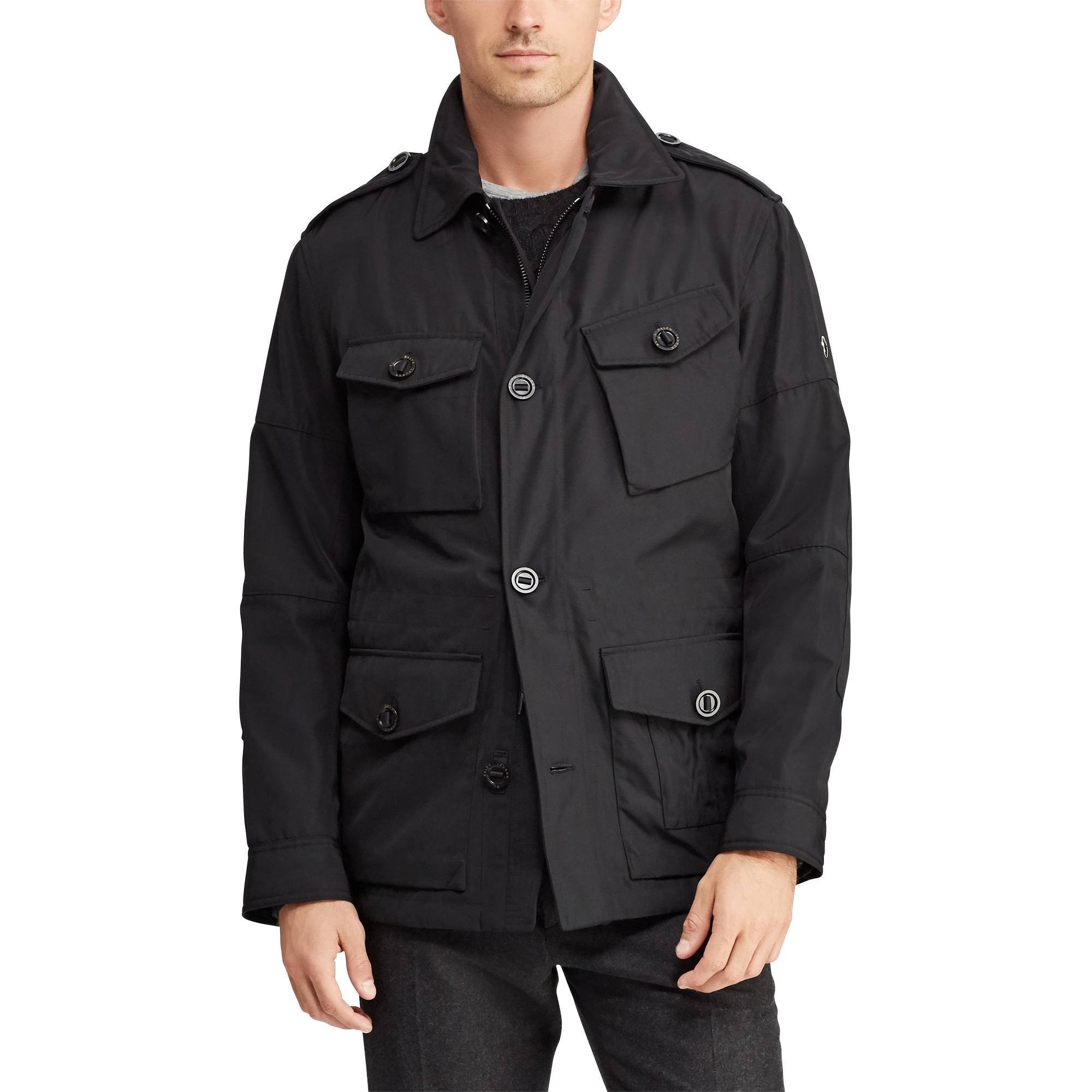Ralph Lauren Synthetic Rlx Field Jacket in Black for Men - Lyst