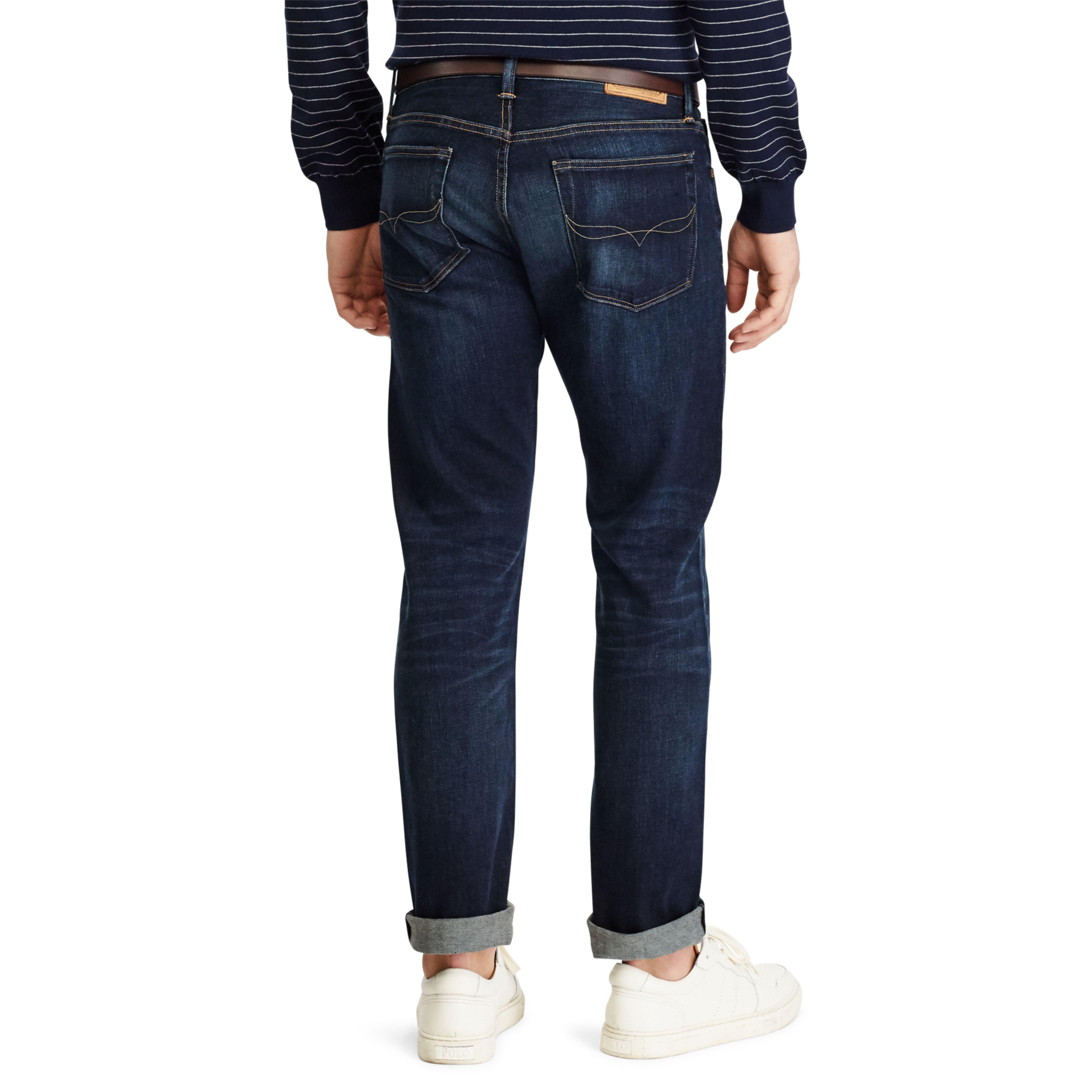 Polo Ralph Lauren Denim Varick Slim Straight Jeans in Blue for Men - Lyst