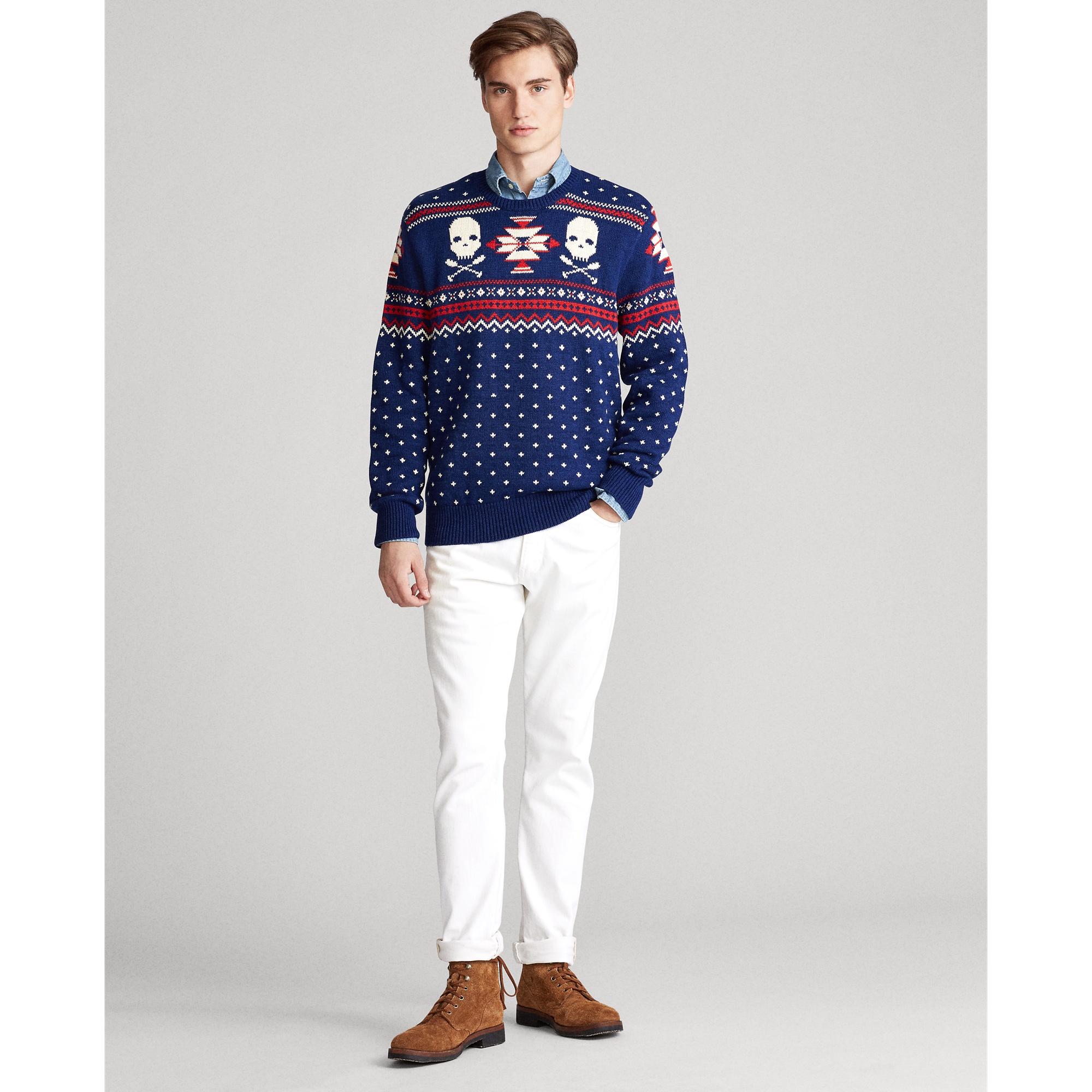 Polo Ralph Lauren Cotton Nordic Skull 